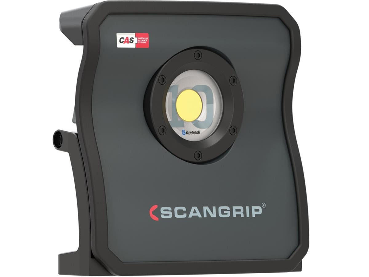 Scangrip Arbeitsleuchte LED-Strahler NOVA 10 CAS - 75 W, LED, Tageslichtweiß, Kombatibel mit dem CAS Akku System