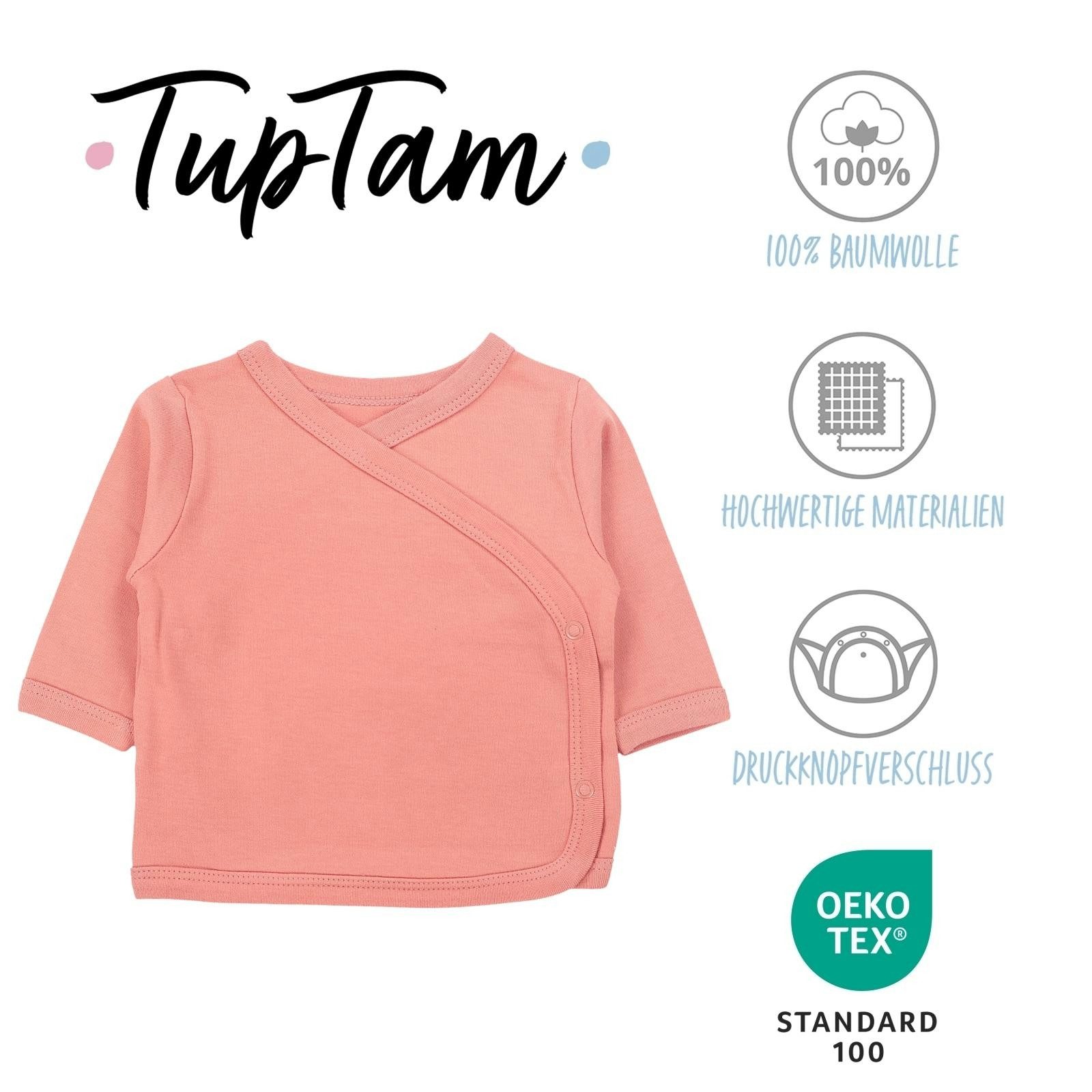 TupTam Wickelshirt TupTam Baby Mädchen Langarm Wickelshirt Baumwolle 5er Set – Bild 2 von 5