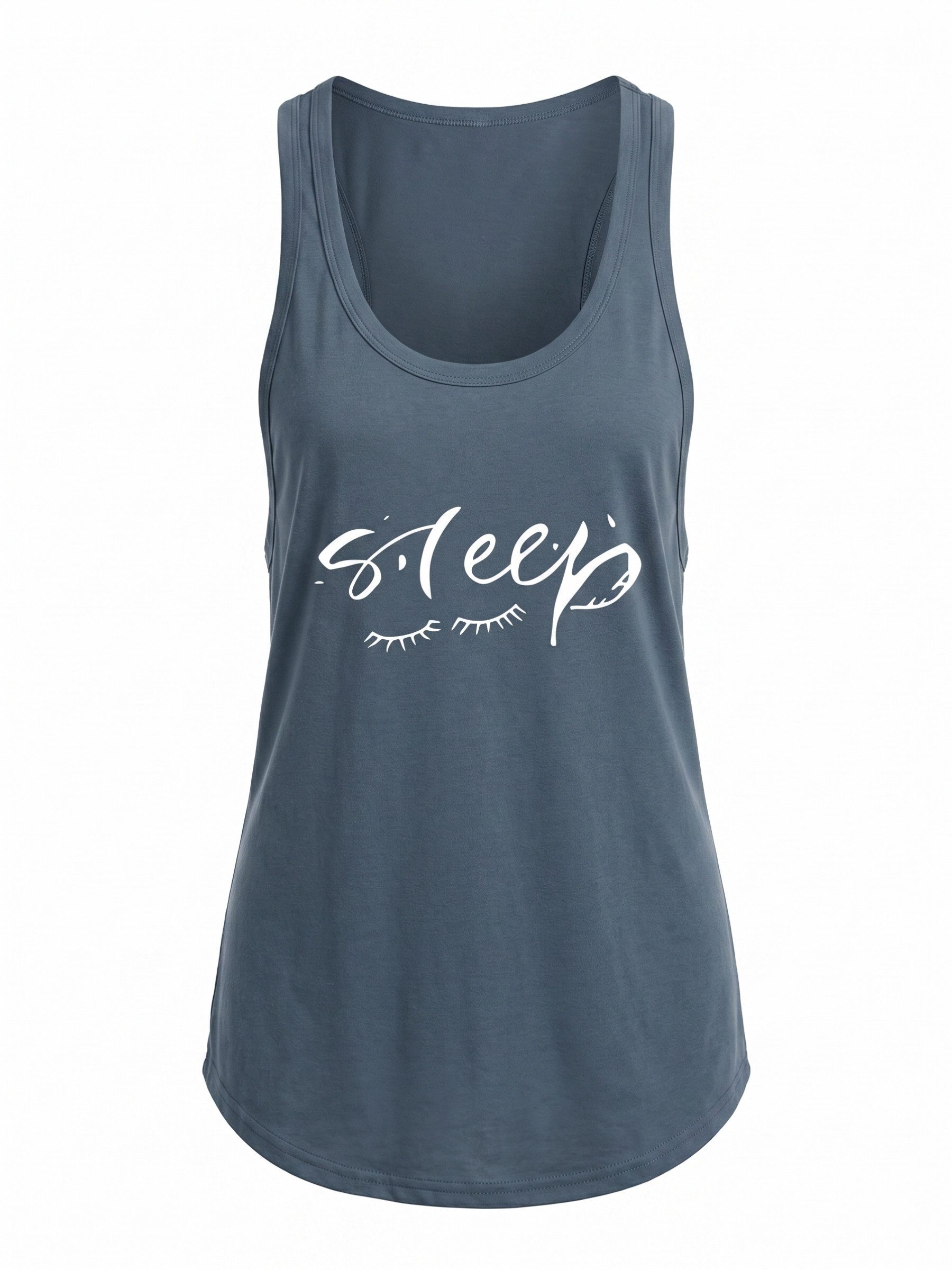 Nachthemd Ärmelloses Damen-Schlafkleid im Tanktop-Stil – bequemes Schlafshirt