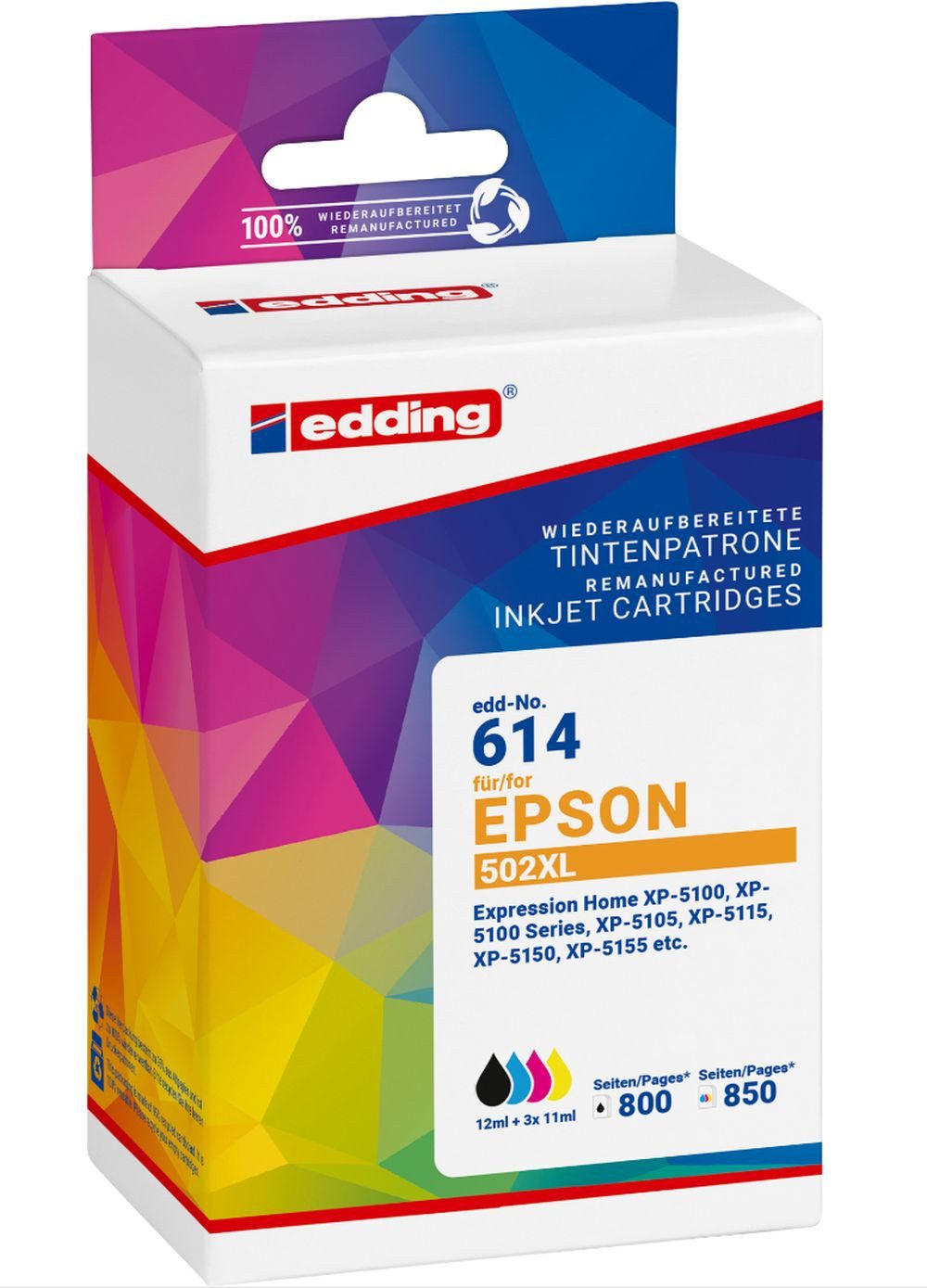 Druckerpatrone ersetzt Epson T35XL Multipack. Nachfülltinte