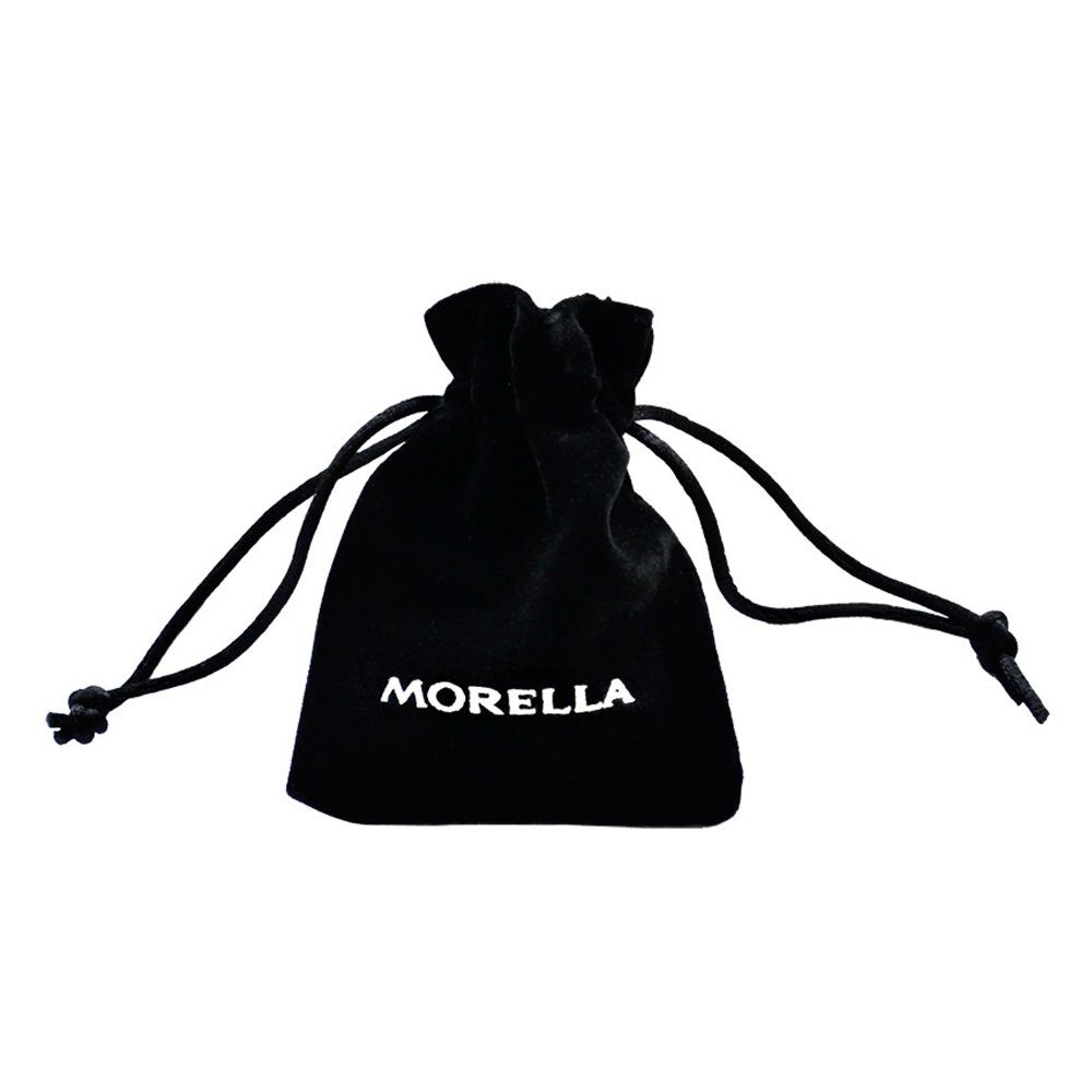 Morella Kette mit Anhänger Morella Damen Halskette mit Engelsflügel Anhänger und Klangkugel (2-tlg., Kette inkl. Klangkugel und Samtbeutel), Samtbeutel