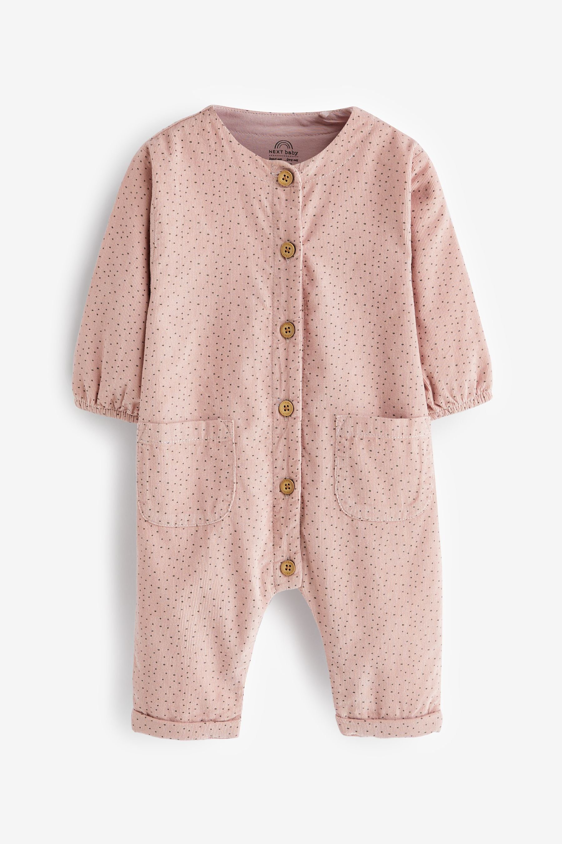 Cord-Jumpsuit Overall Next Baby Pale (1-tlg) Pink