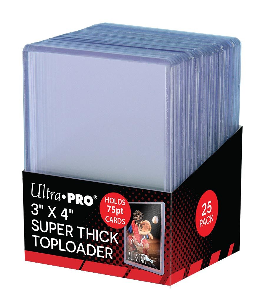 UltraPRO Sammelkarte 75pt Toploader 3" x 4" (63.5mm x 88.9mm) (25 pieces)