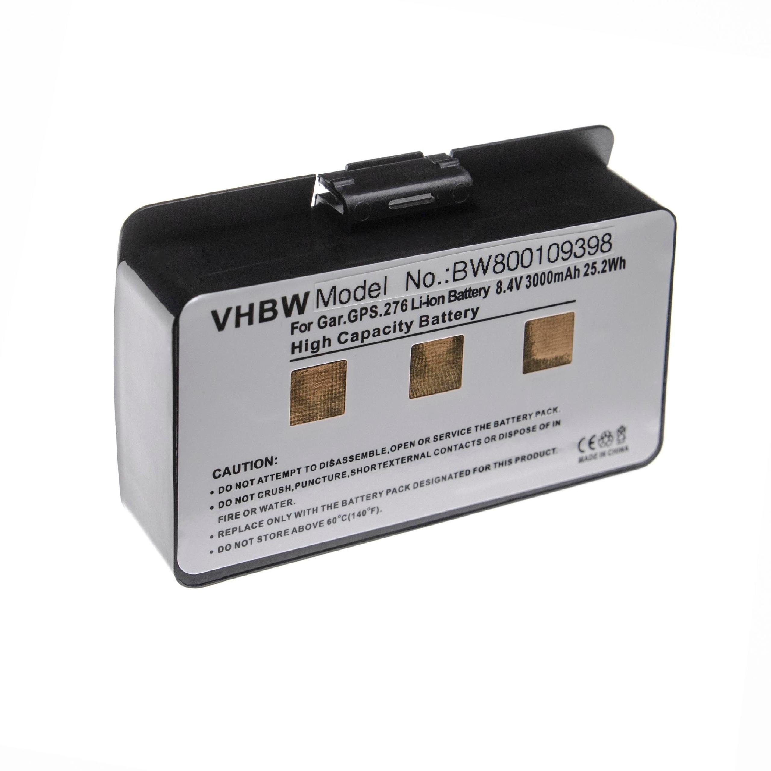 vhbw Ersatz für Garmin 010-10517-00, 010-10517-01, 011-00955-00, Akku 3000 mAh