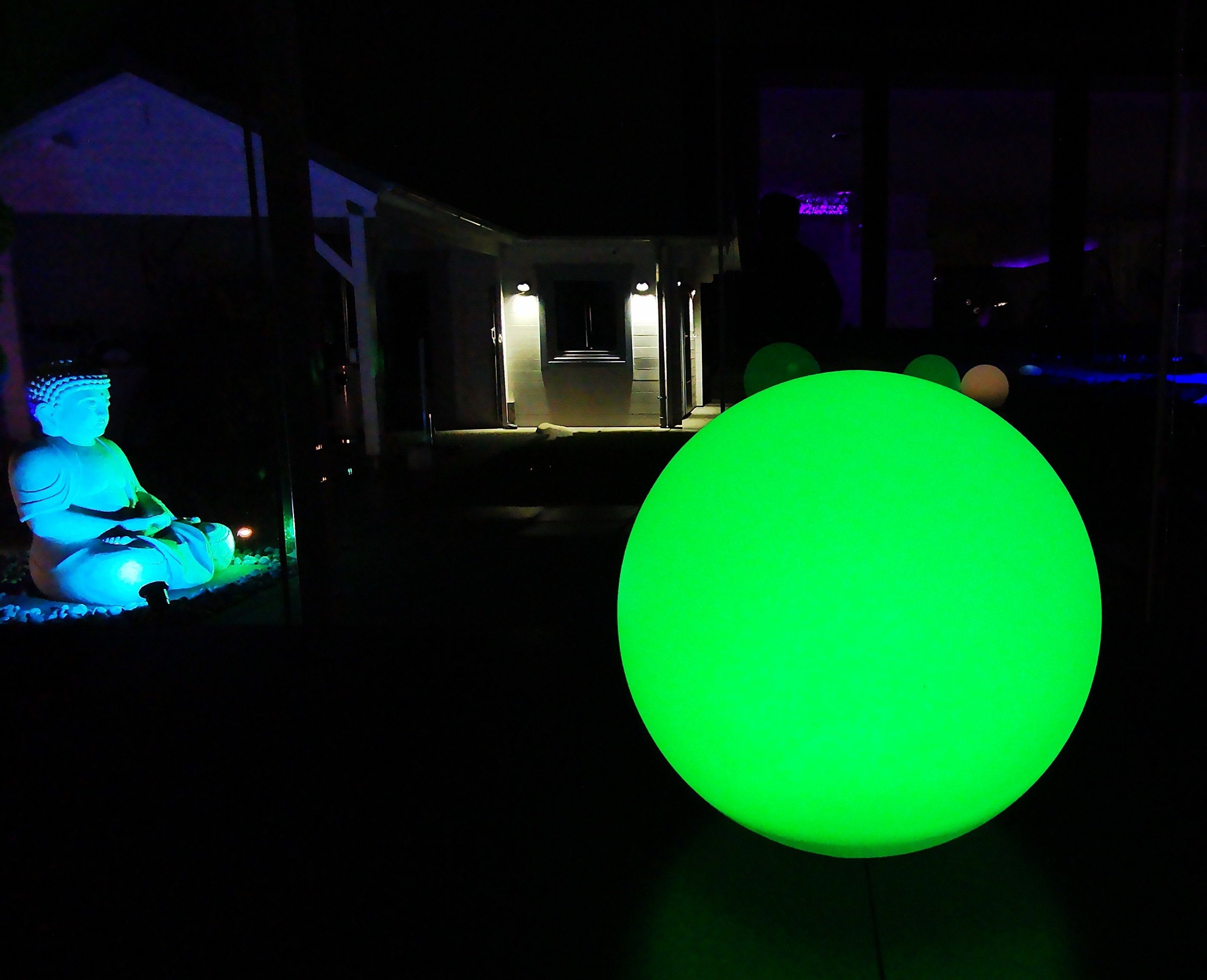 TRANGO LED Kugelleuchte, Farbwechsel, 1er Set günstig online kaufen