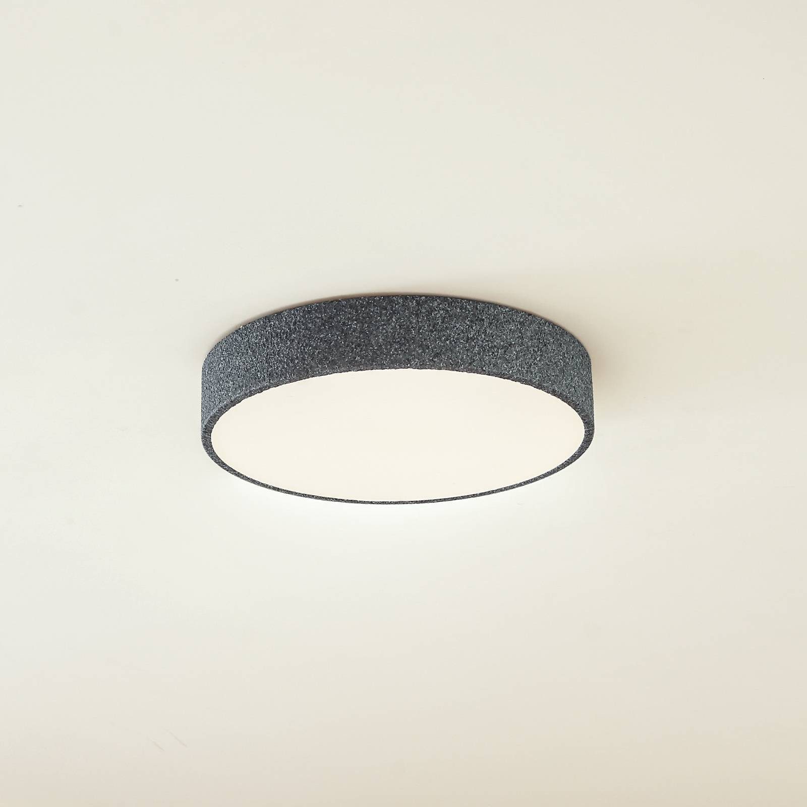 Lindby Deckenleuchten Elmor, LED, Metall, Alu Farbwechsel RGB + weiß IP20, LED 36 W gesamt, Farbwechsel RGB + weiß