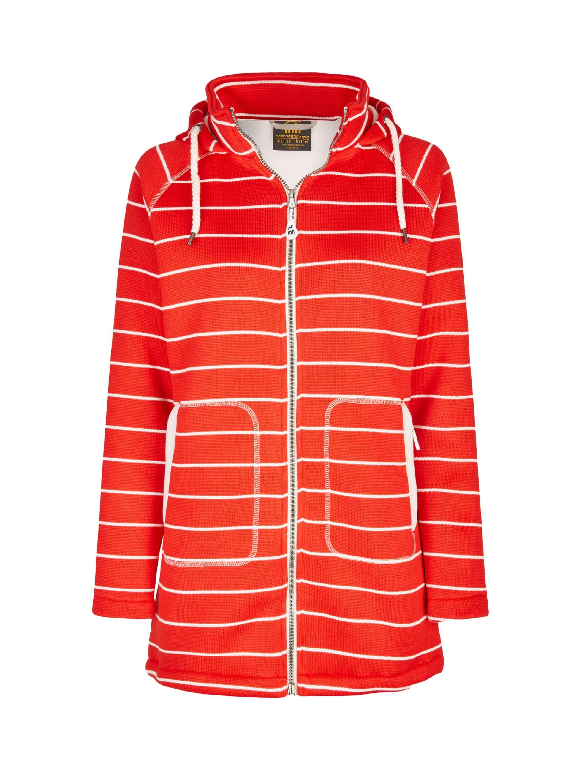 Michael Heinen Strickfleecejacke Damen Strickfleecemantel (1-St) günstig online kaufen