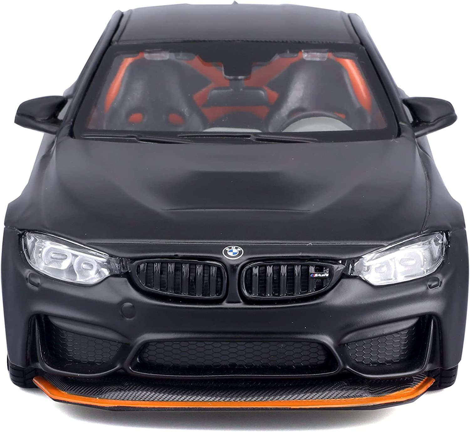 Maisto® Modellauto BMW M4 GTS (matt-schwarz), Maßstab 1:24, detailliertes Modell