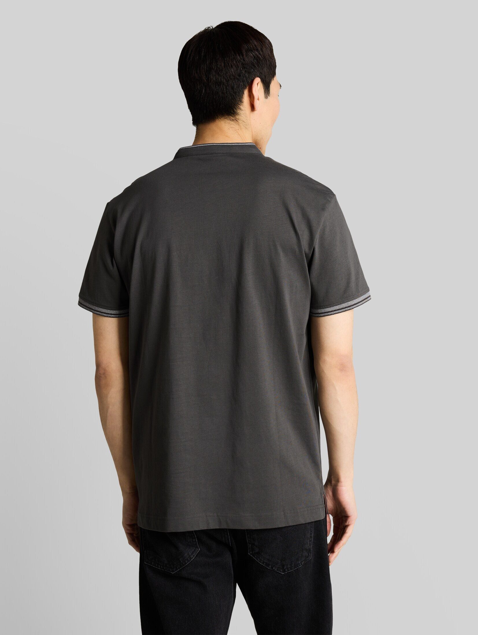 TOM TAILOR Poloshirt Poloshirts Poloshirt mit Stehkragen