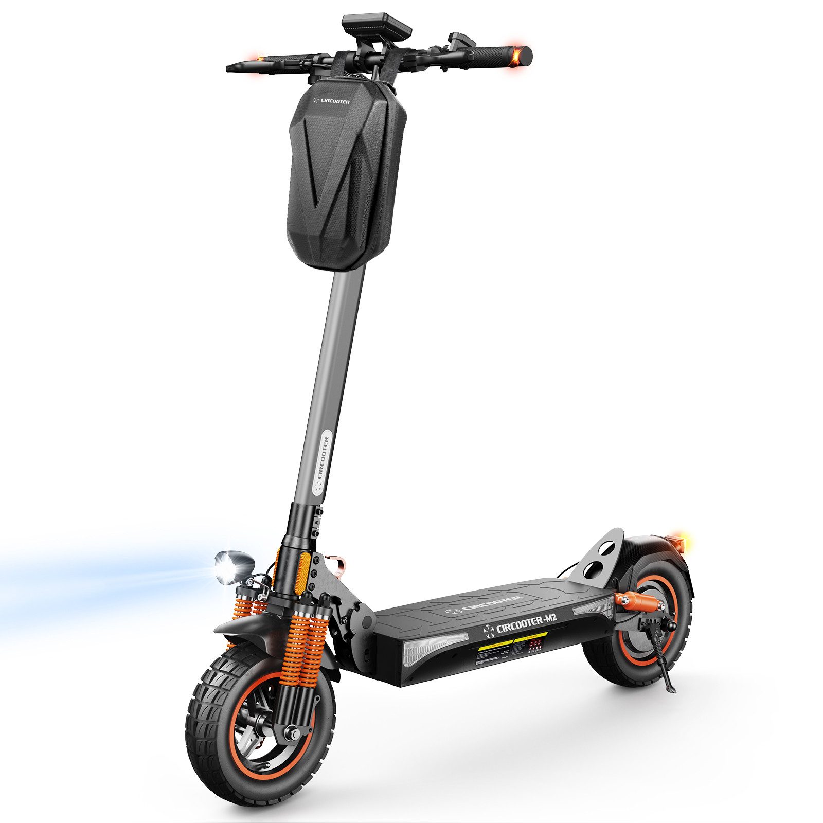 E-Scooter 10 Zoll Elektroroller mit Straßenzulassung passt ins Gelände, 12,5 Ah