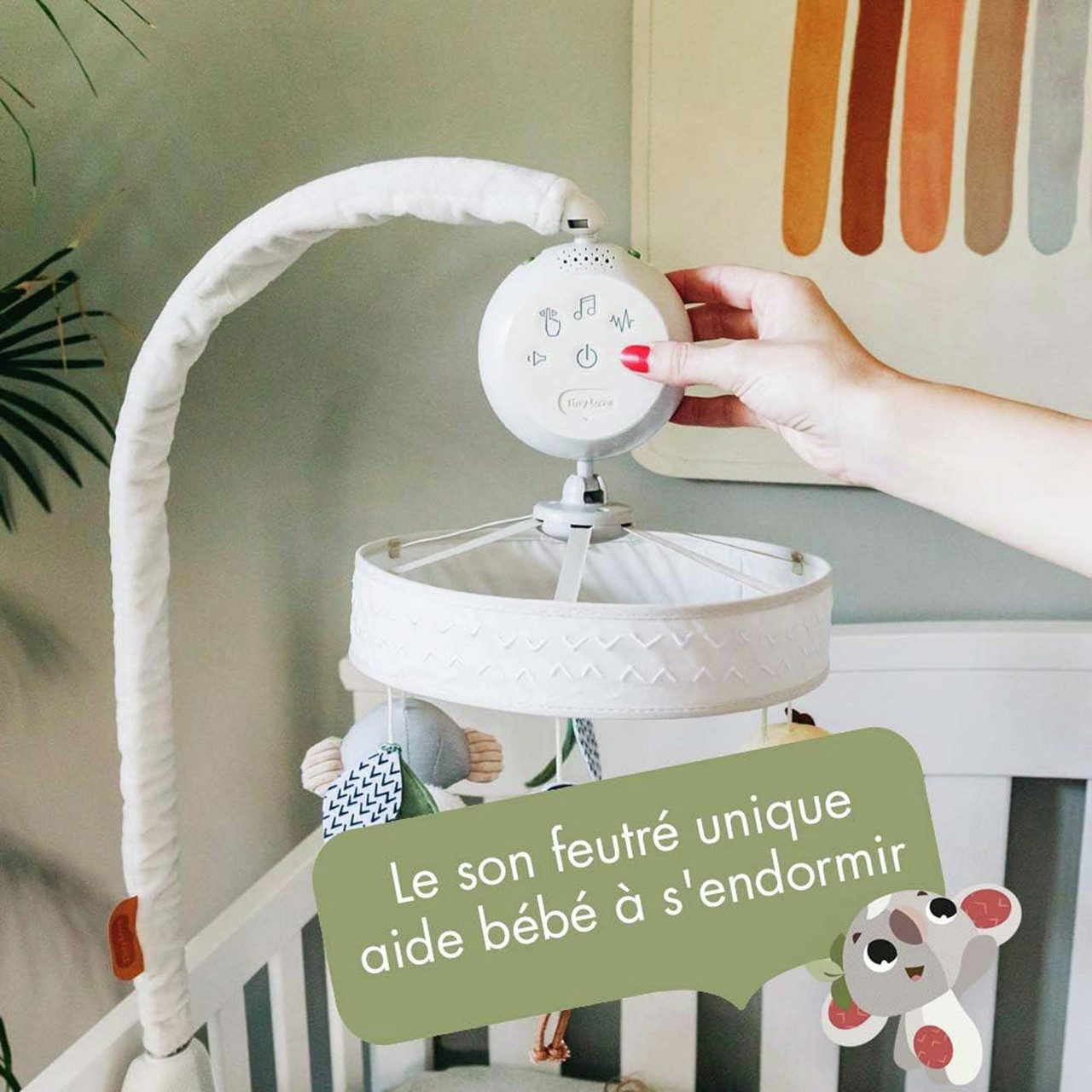 Tiny Love Mobile Tiny Love Boho Chic Luxe Baby-Mobile, Stylisches Mobile mit Beruhigend, Baby-Bett-Mobil mit Musik, geeignet für Babys ab 0 Monaten Bezaubern…