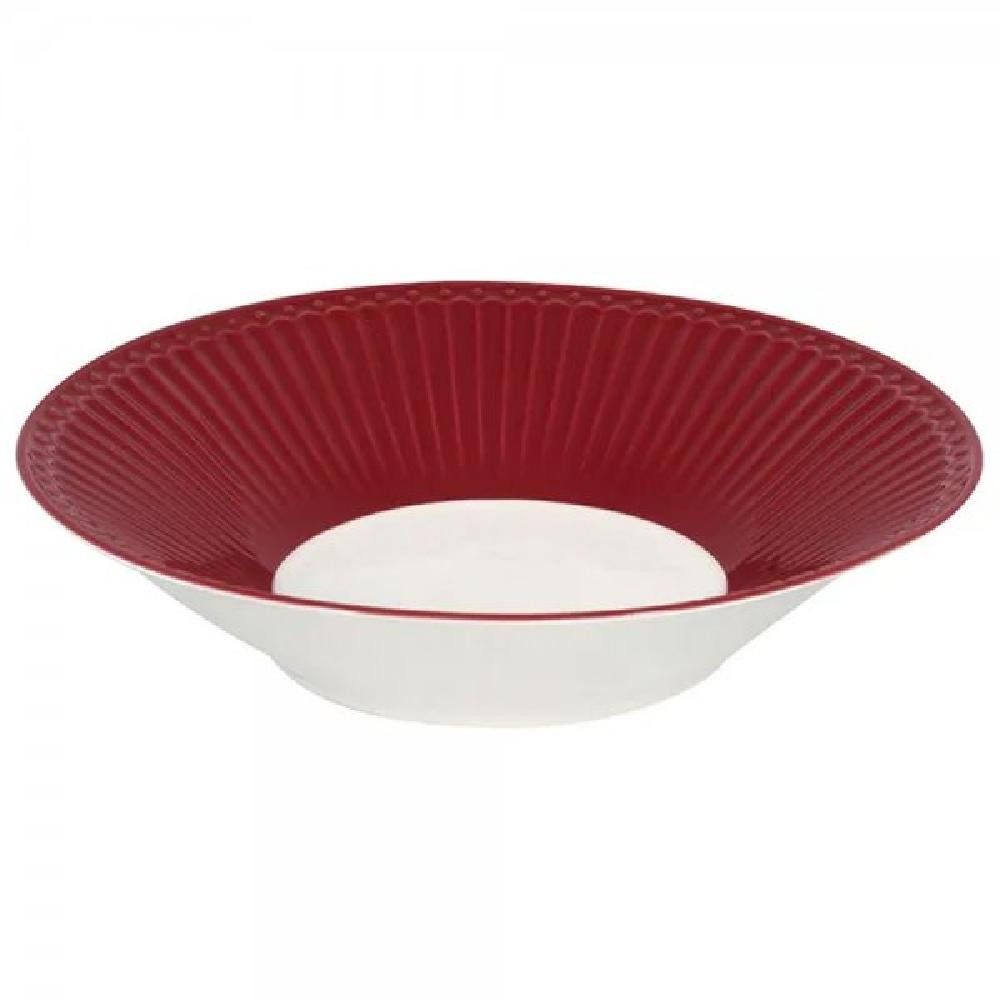 Greengate Суповая тарелка Паста тарелка Alice Clared Red (23 cm)
