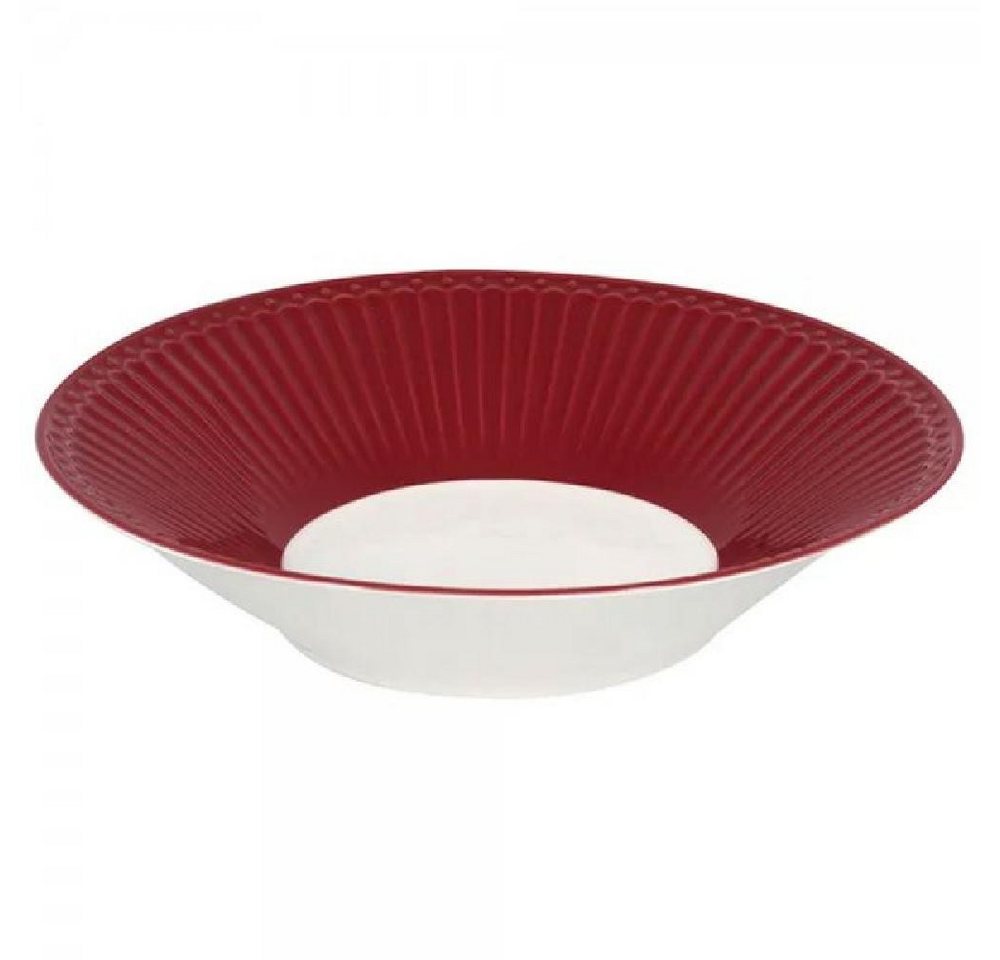 Greengate Suppenteller Pastateller Alice Clared Red (23 cm)