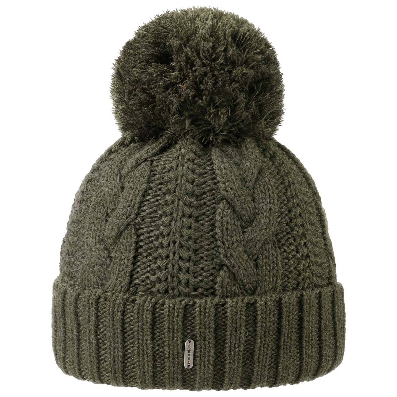 McBurn Bommelmütze (1-St) Damenmütze mit Umschlag, günstig online kaufen