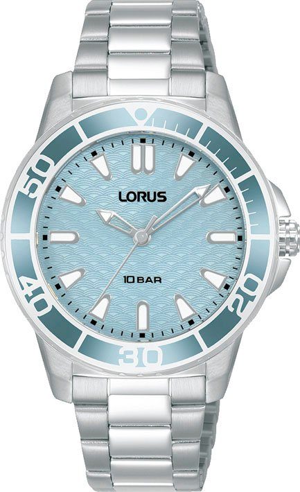 LORUS Quarzuhr RG251VX9, Armbanduhr, Damenuhr, Edelstahlarmband