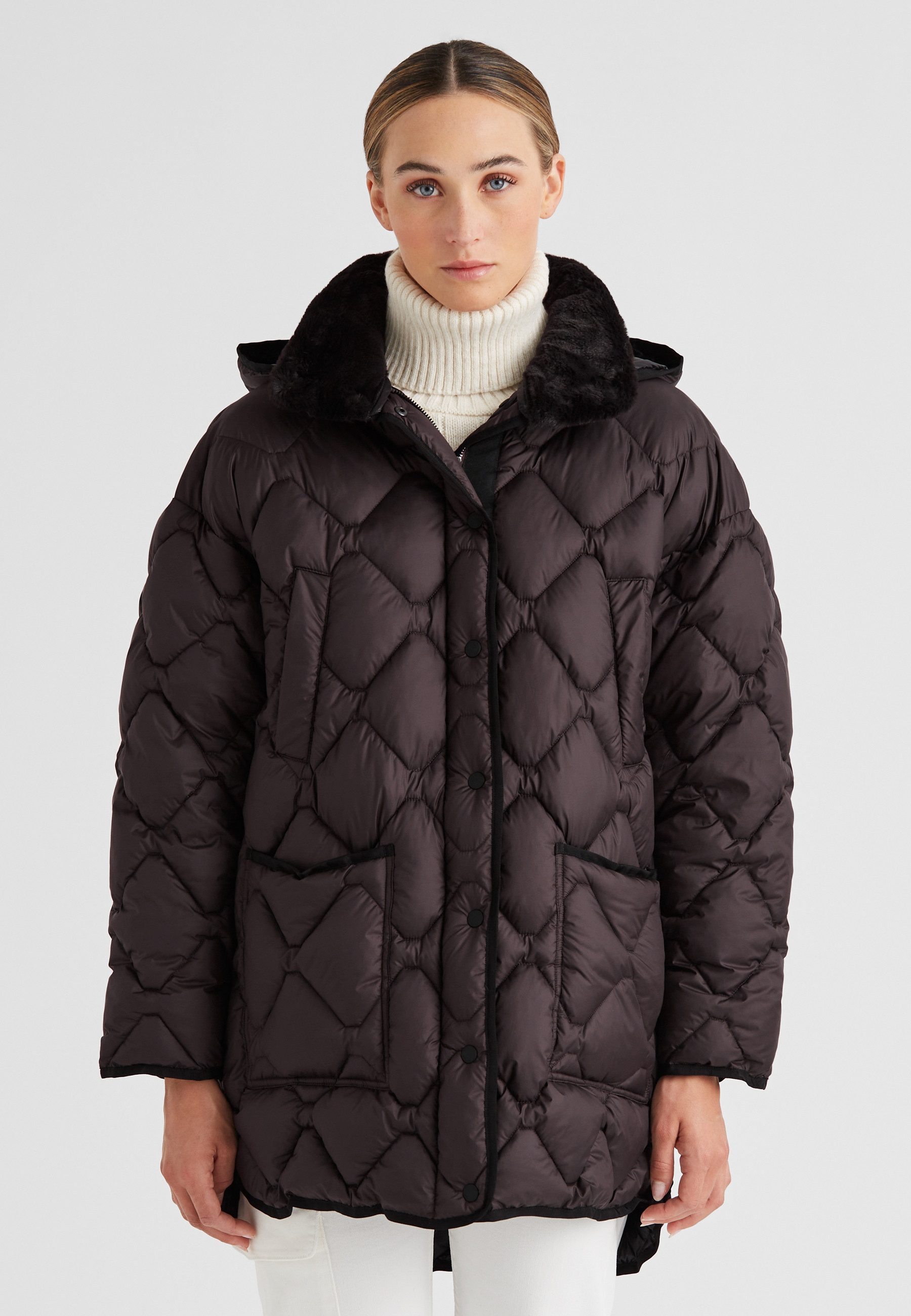 Milestone Steppjacke MSOctavia Damen Übergangsjacke Jacke gesteppt lockere günstig online kaufen