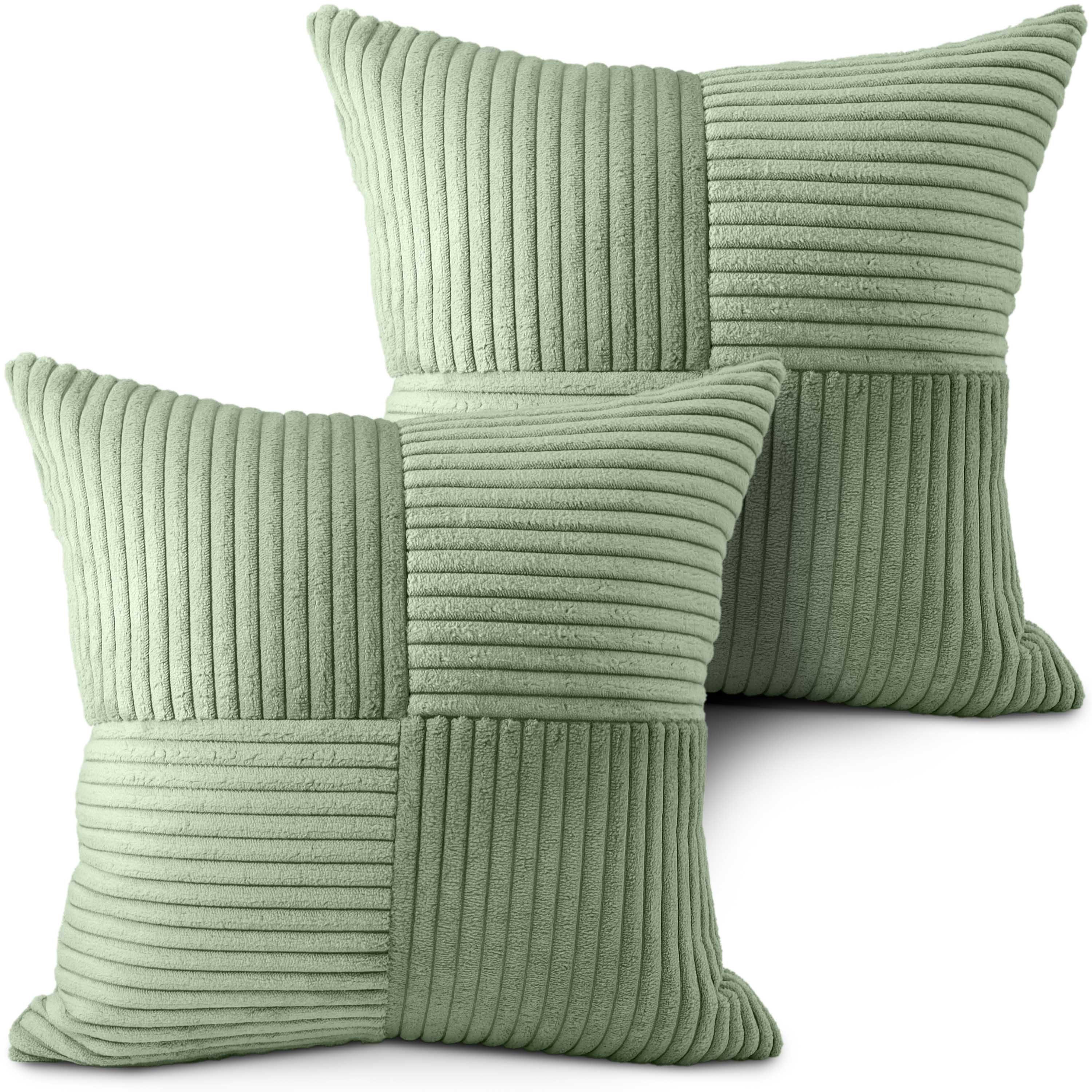 Amilian Kissenbezüge - 2er Set Kissenhüllen - Zierkissenbezüge - Kissenbezu günstig online kaufen