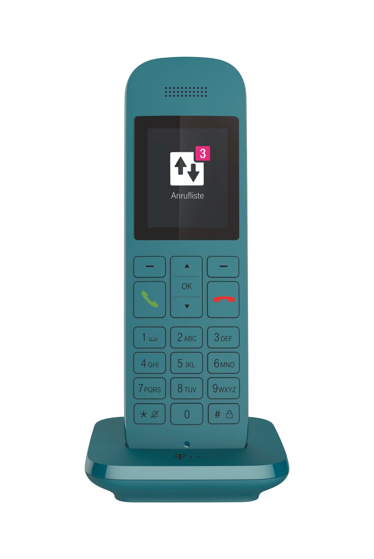Telekom Speedphone 12 DECT-Telefon (Mobilteile: 1, mit HD Voice, Multifunktionstaste 5 cm Farbdisplay) – Bild 4 von 5
