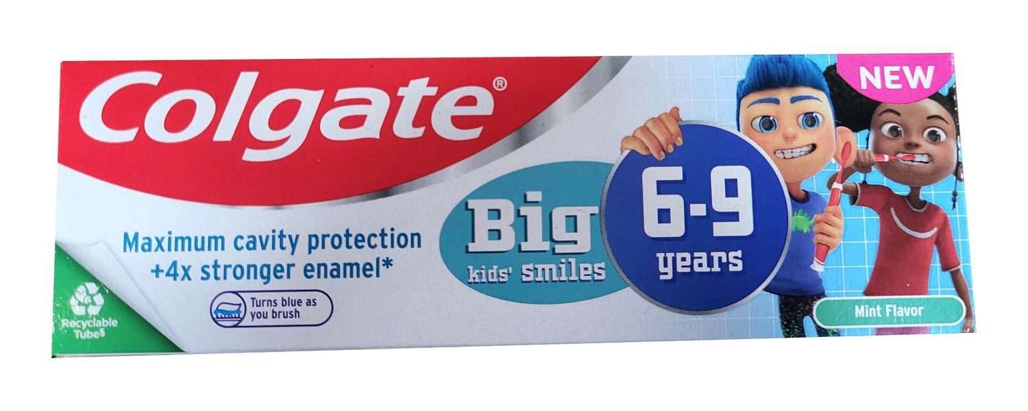 Zahnpasta 12x Colgate Kinder Zahncreme 50ml Minze 6-9 Jahre Pasta Zähneputzen