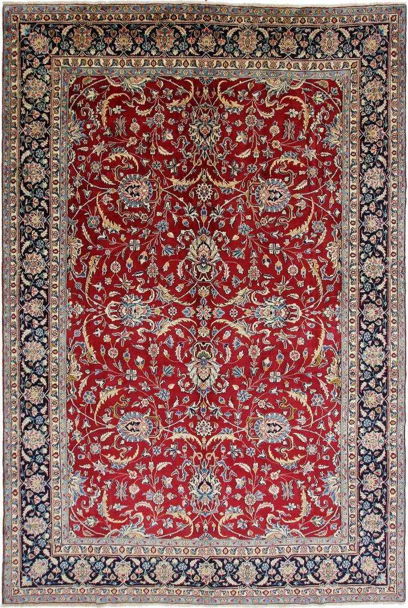 Orientteppich Kerman 248x368 Handgeknüpfter Orientteppich / Perserteppich, Nain Trading, rechteckig, Höhe: 12 mm