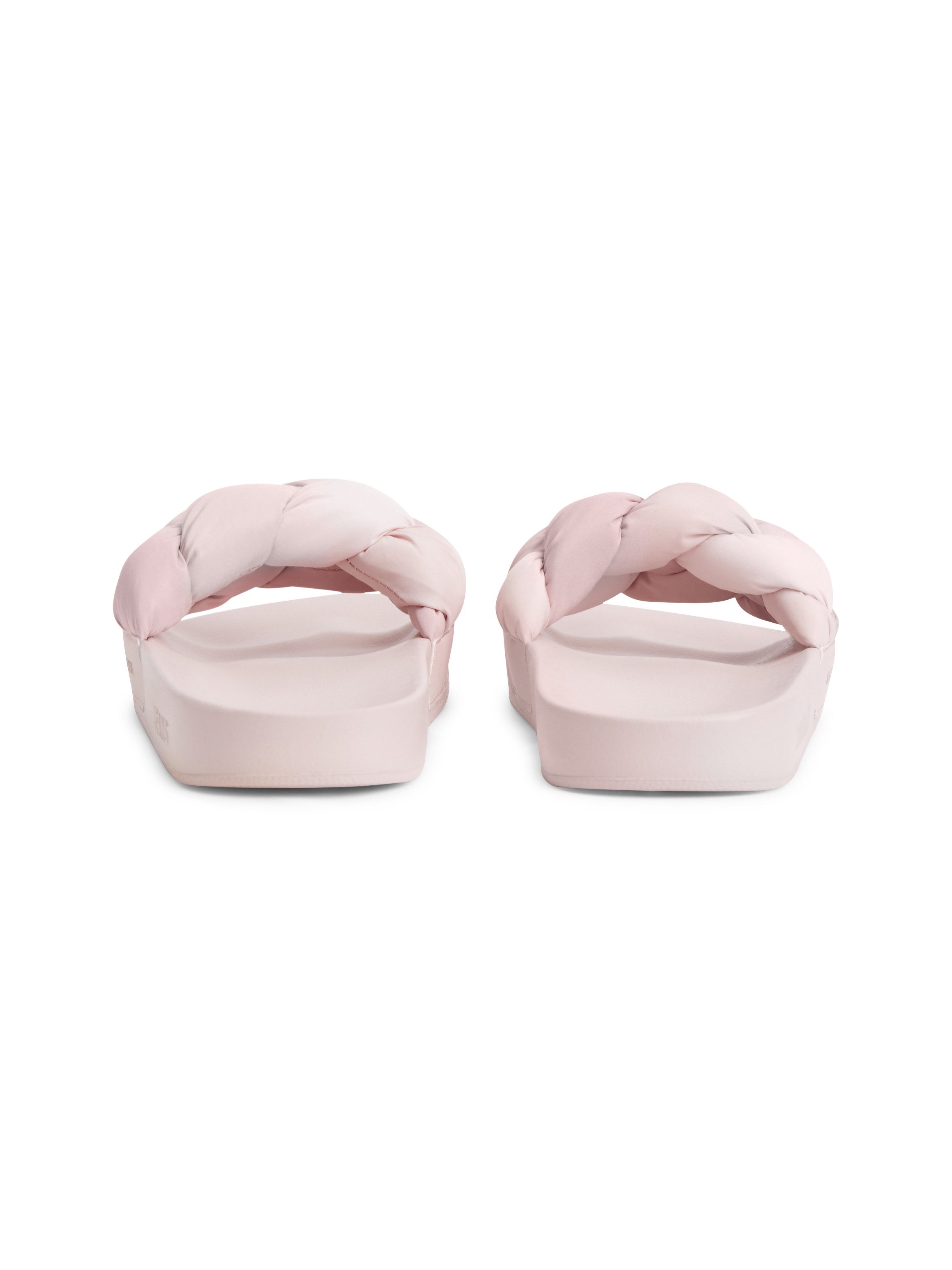 Tommy Jeans TJW BRAIDED SLIDES Pantolette Sommerschuh, Schlupfschuh, Strandschuh mit geflochtener Bandage