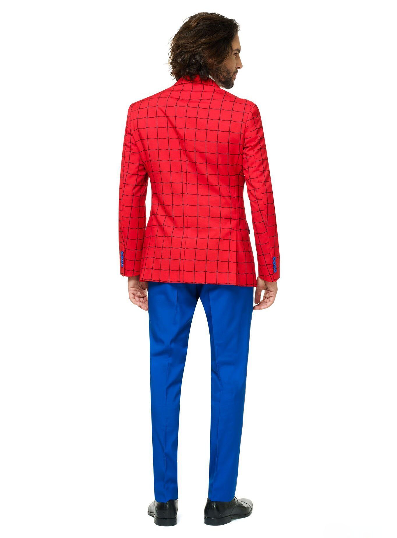 Partyanzug Spiderman Anzug - Karneval Faschingskostüm Herren