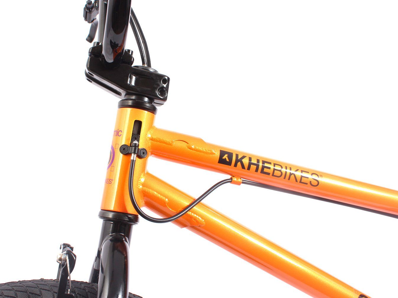 KHEbikes BMX-Rad orange Zoll, COSMIC, 20 AFFIX 11.1kg, 360° Rotor