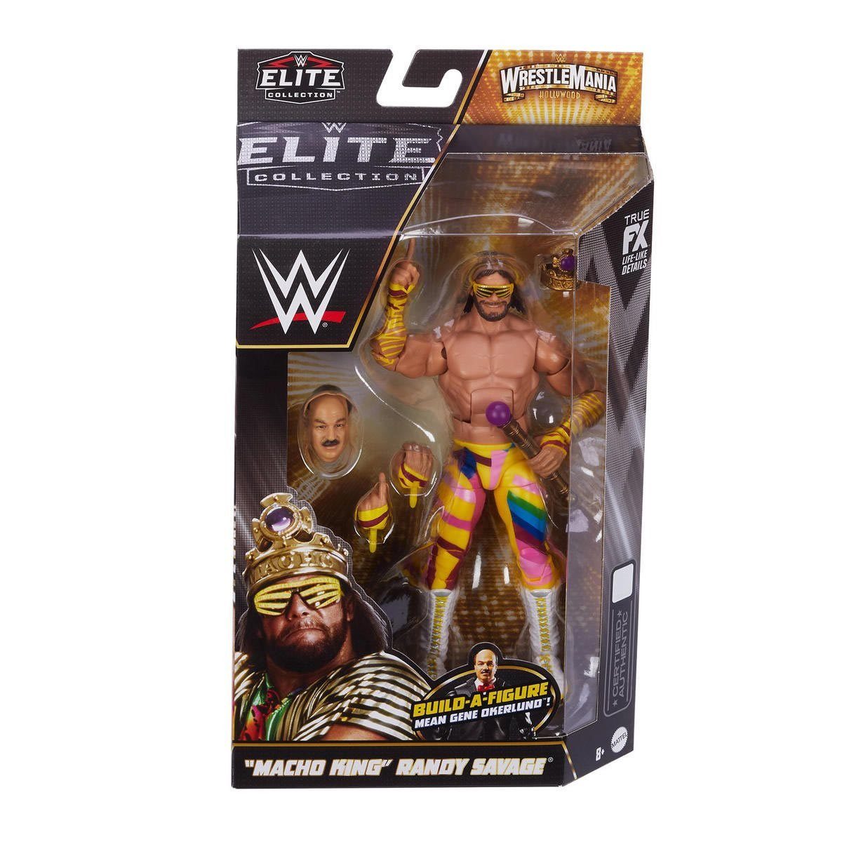 Mattel® Actionfigur WWE WrestleMania Elite 2023 Macho King Randy Savage BaF Actionfigur