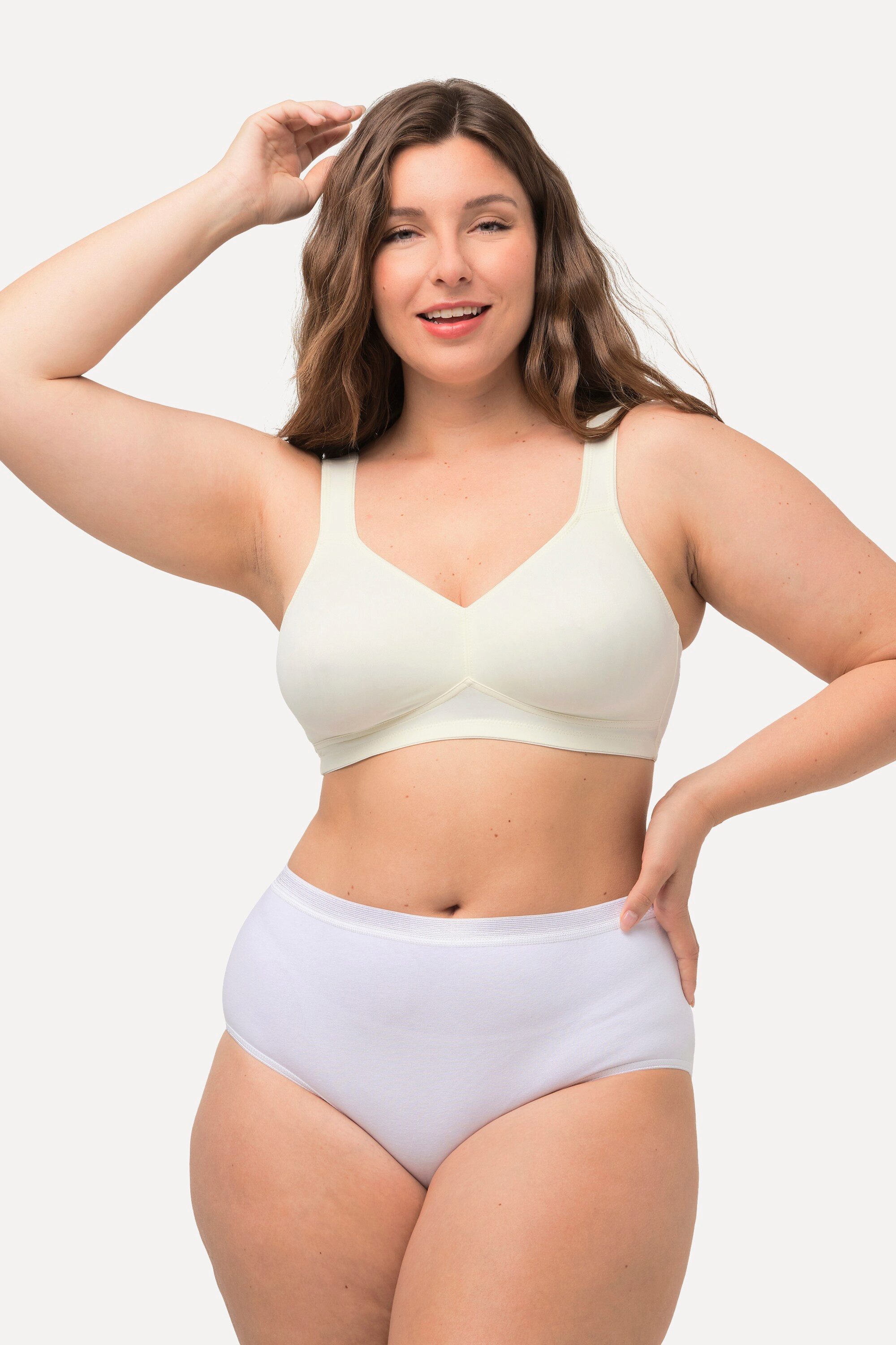 Ulla Popken Bügel-BH bis 120D BH Bustier geformte & weiche Doppel-Cups