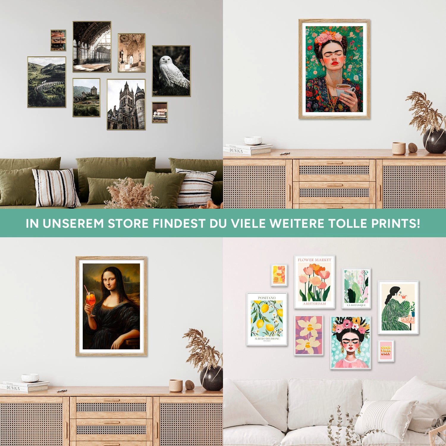 ARTFAVES Holzbild Schild mit Spruch - Die Toilette ist kein Tatort - Retro - witzige Spr