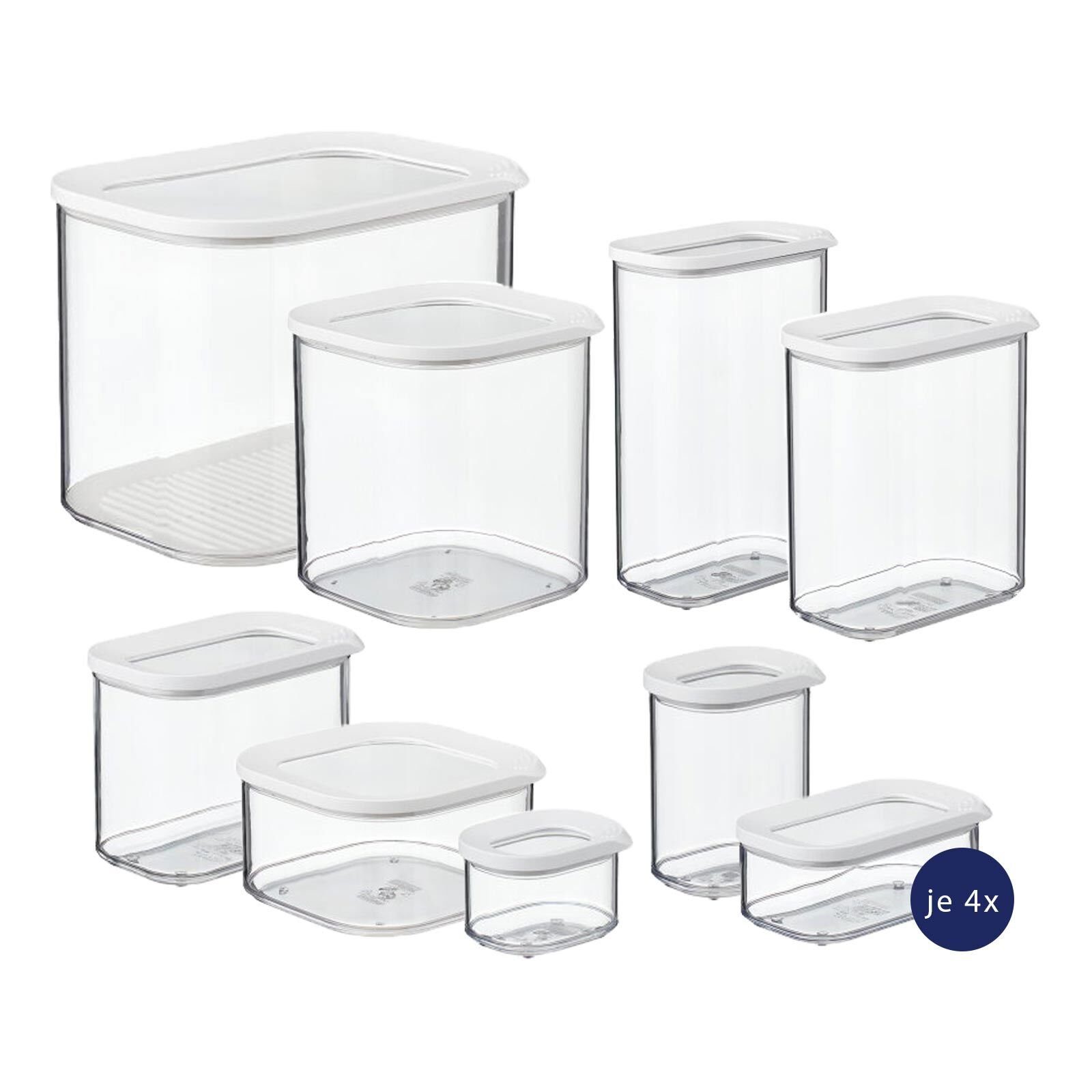 Mepal Vorratsdose Modula Vorratsdosen Sparset 36er Set, Kunststoff, (36-tlg)