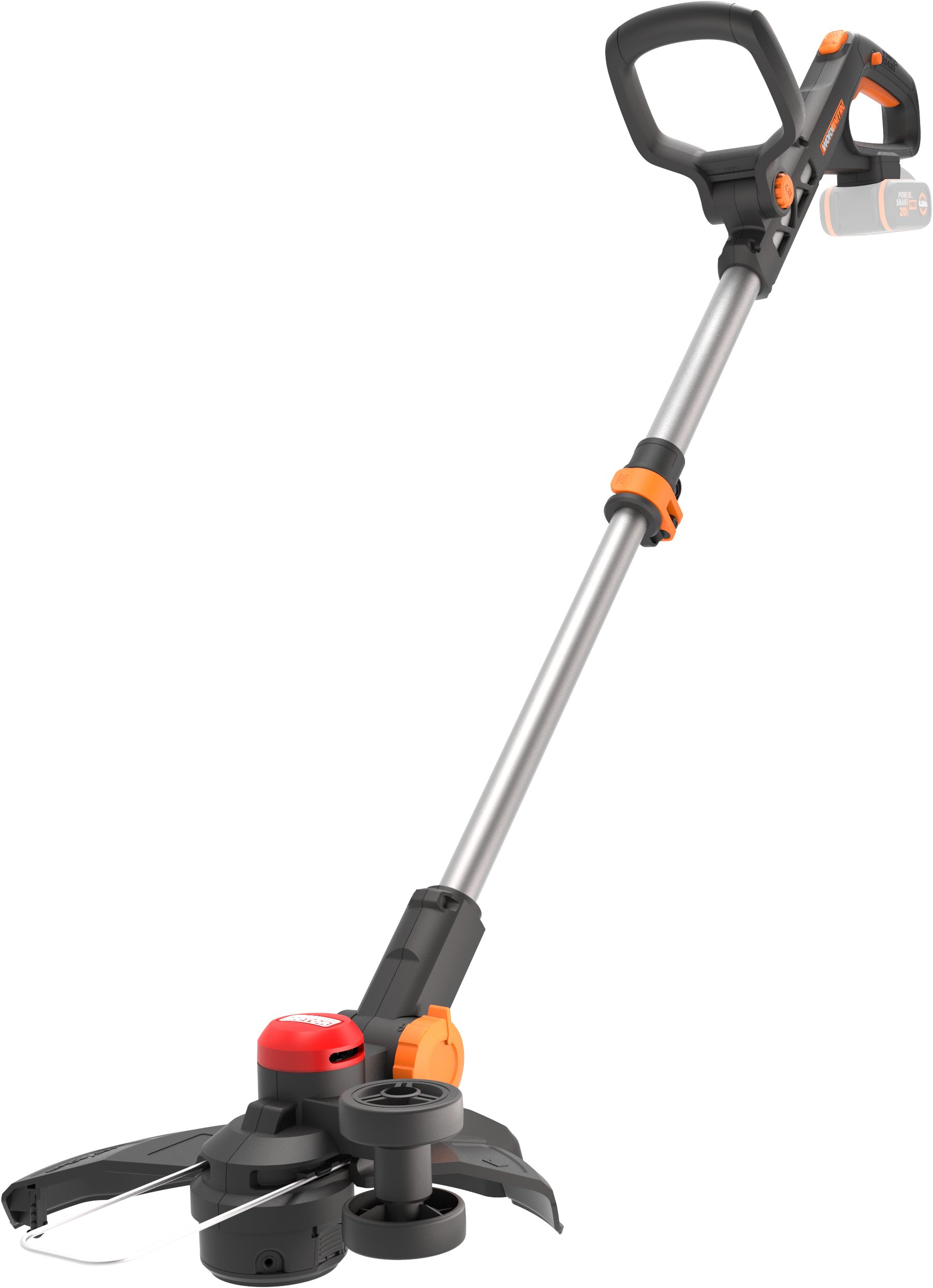 Worx Akku-Rasentrimmer Nitro WG173E.9, 33 cm Arbeitsbreite Faden, 3-IN-1 Funktion, bürstenloser Motor, ohne Akku und Ladegerät
