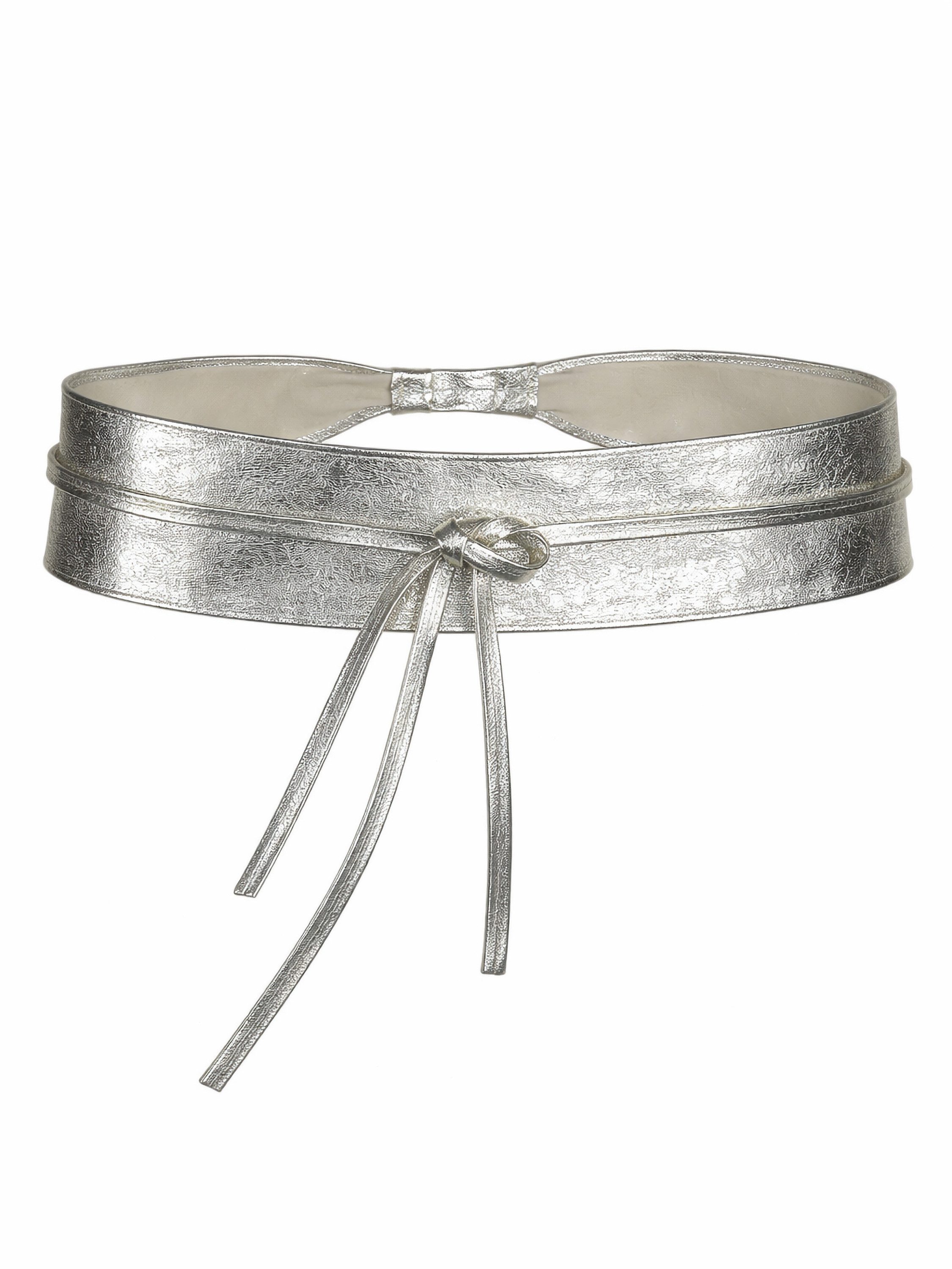 COLLEZIONE ALESSANDRO Taillengürtel Metalic ideal für Kleid und festliche Anlässe