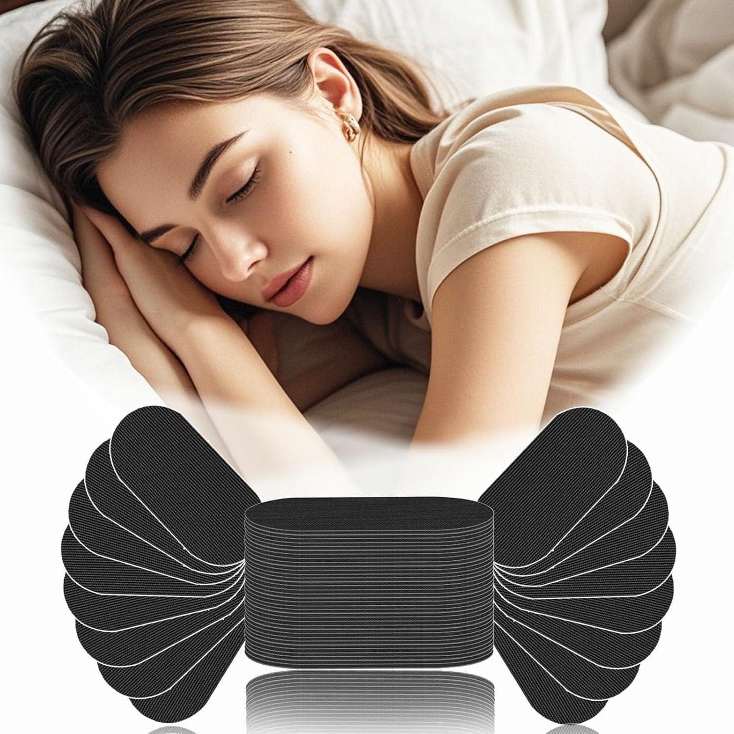 LuxusKollektion Nasenpflaster Mundpflaster gegen Schnarchen 60 Stück medizinisch hautfreundlich