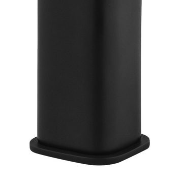 Lomadox Waschtischarmatur HIACYNT-30 schwarz inkl. Klick-Klack-Ventil schwarz 4,8/20,1/16,3 cm
