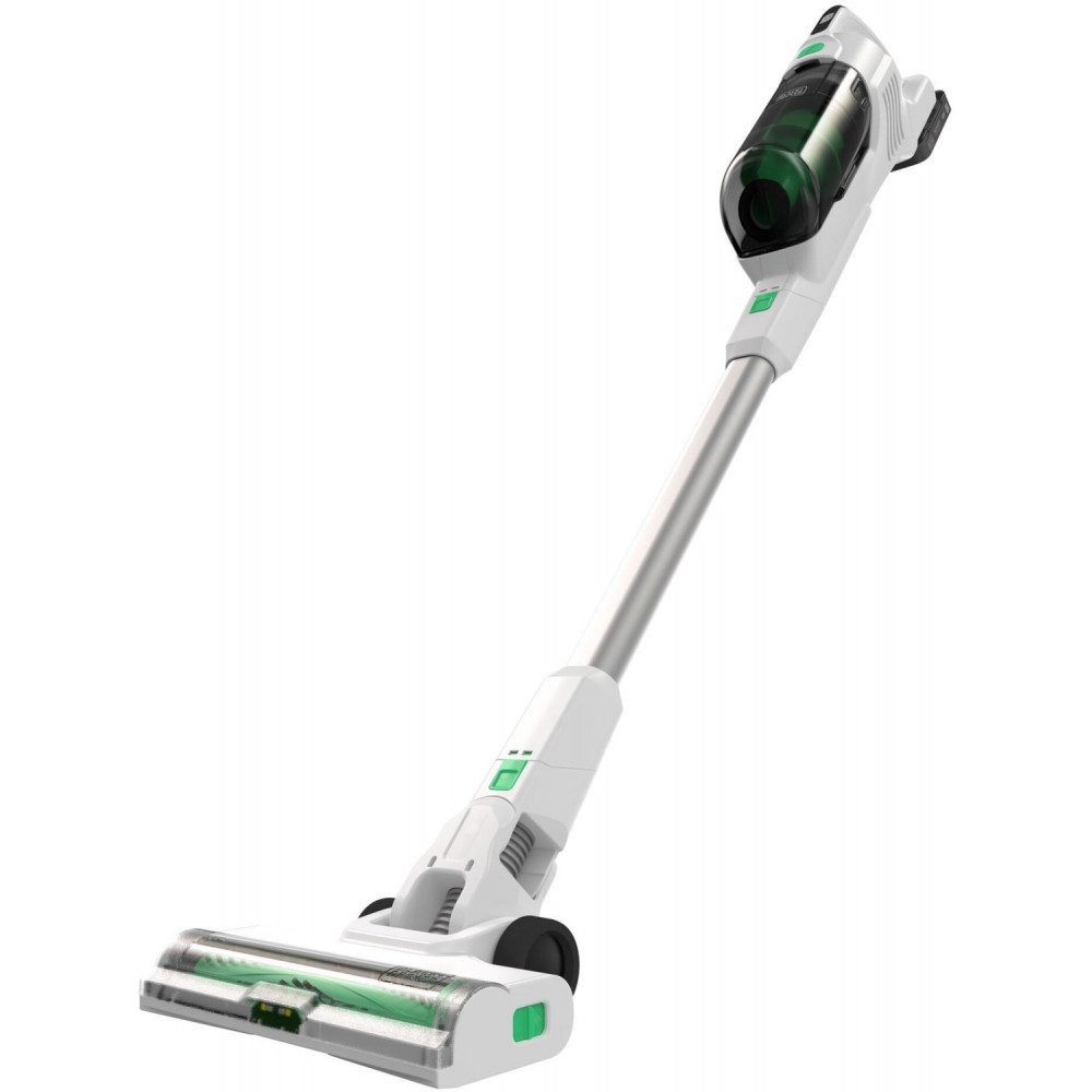 Stanley by Black & Decker Akku-Stielstaubsauger Black & Decker REVSV18D1 Akku-Stielstaubsauger, Эко-товар: Gehäuse aus Tritan Renew, 50% recyceltes Plastik