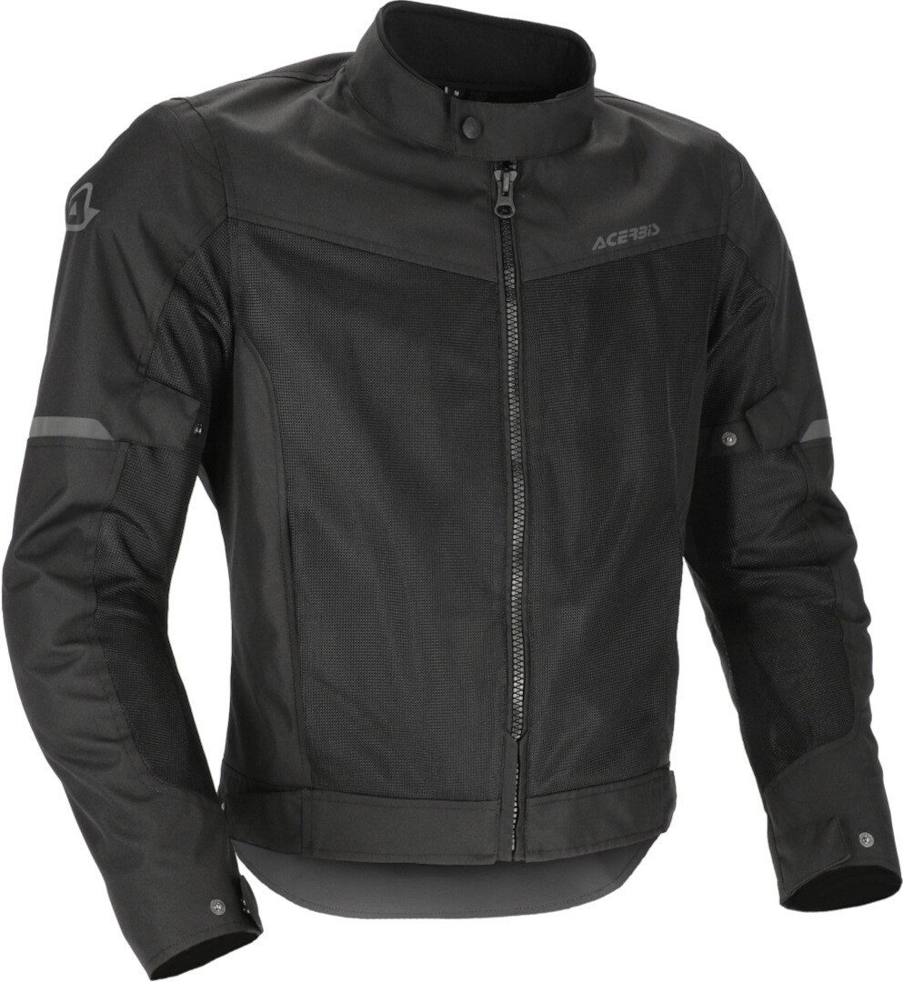 Acerbis Motorradjacke Ramsey Vented 2.0 Mesh Motorrad Textiljacke Ellenbogenprotektoren enthalten,Schulterprotektoren enthalten