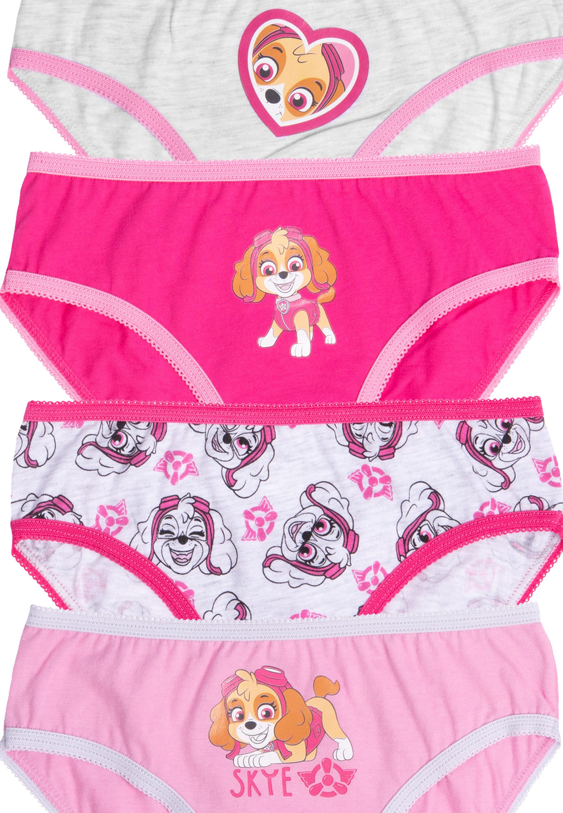 United Labels® Panty Paw Patrol - Skye, versch. Motive, 4er-Pack