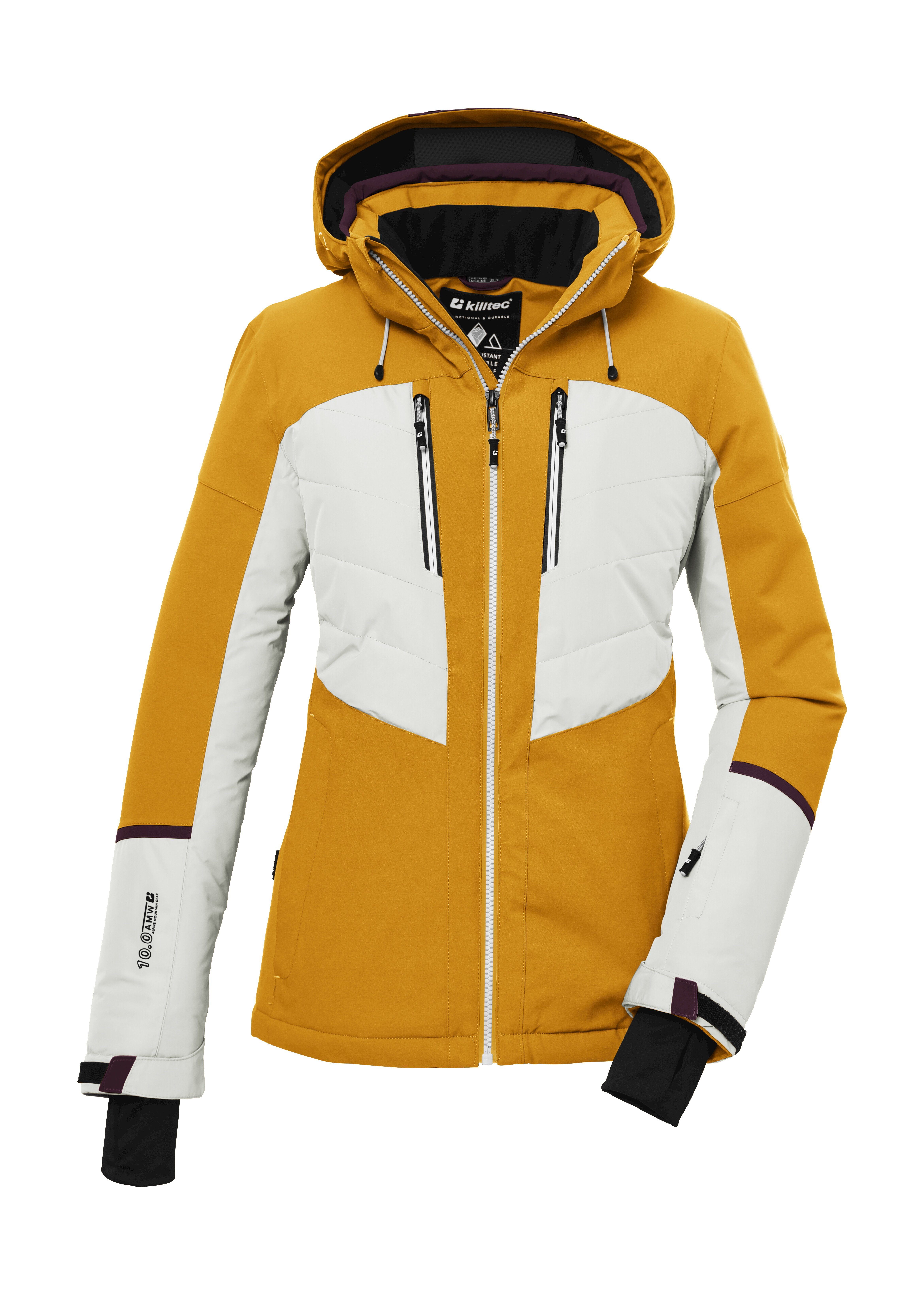 Killtec Skijacke KSW 87 WMN JCKT dunkelgelb SKI