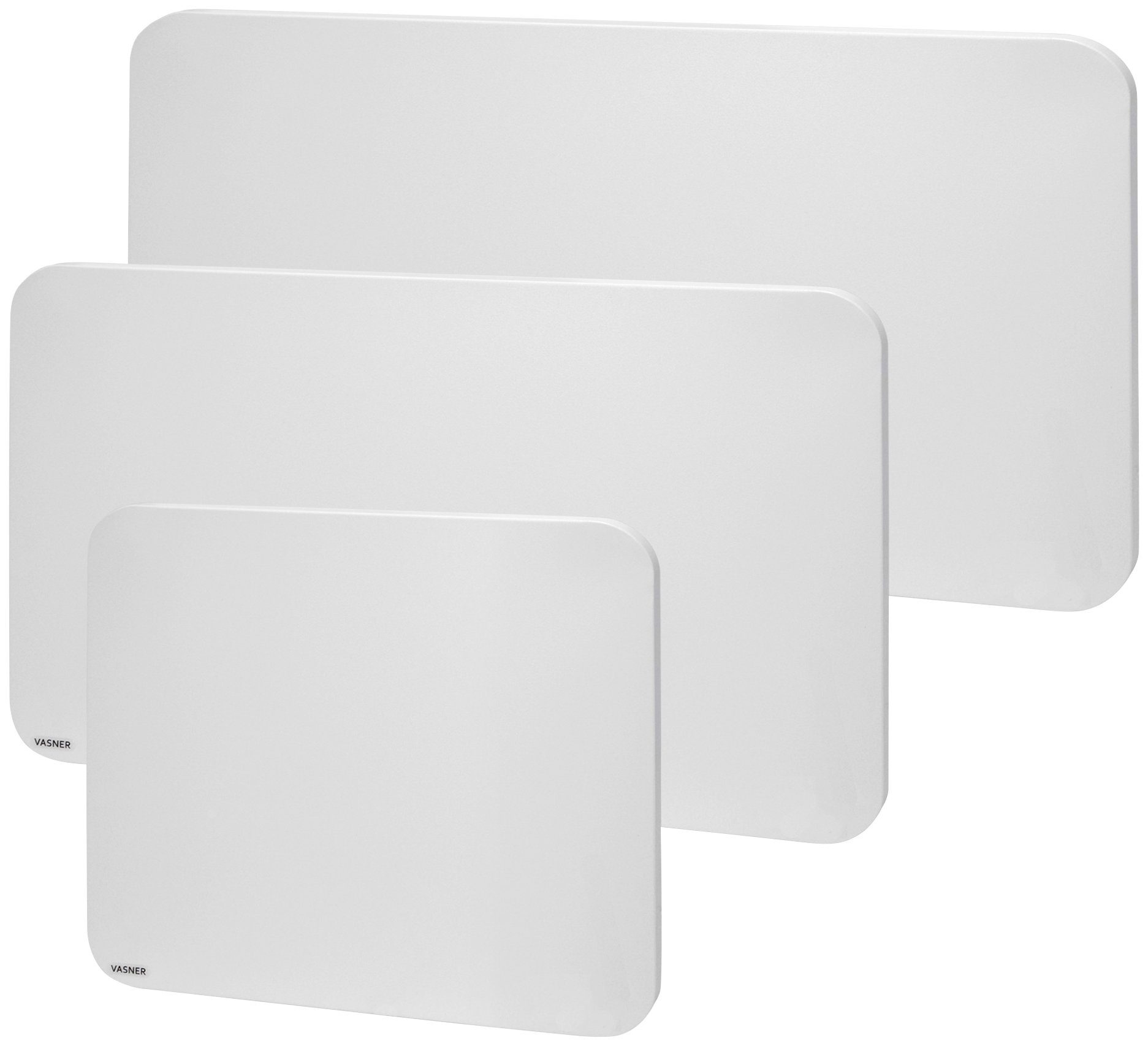 Vasner Infrarotheizung Metall rund, 1100 W, Citara M Plus, Infrarot Heizkörper rund, IP44 Bad geeignet