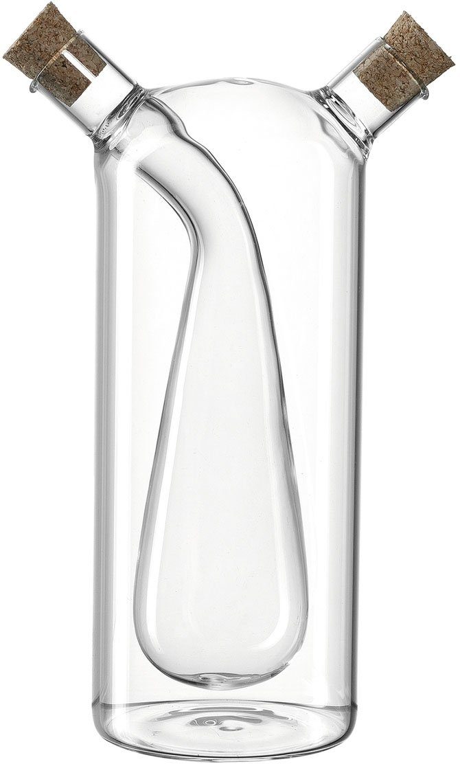 LEONARDO Menage-Set CUCINA, (1-tlg), Essig/Öl Flasche 2in1, 18,5 cm