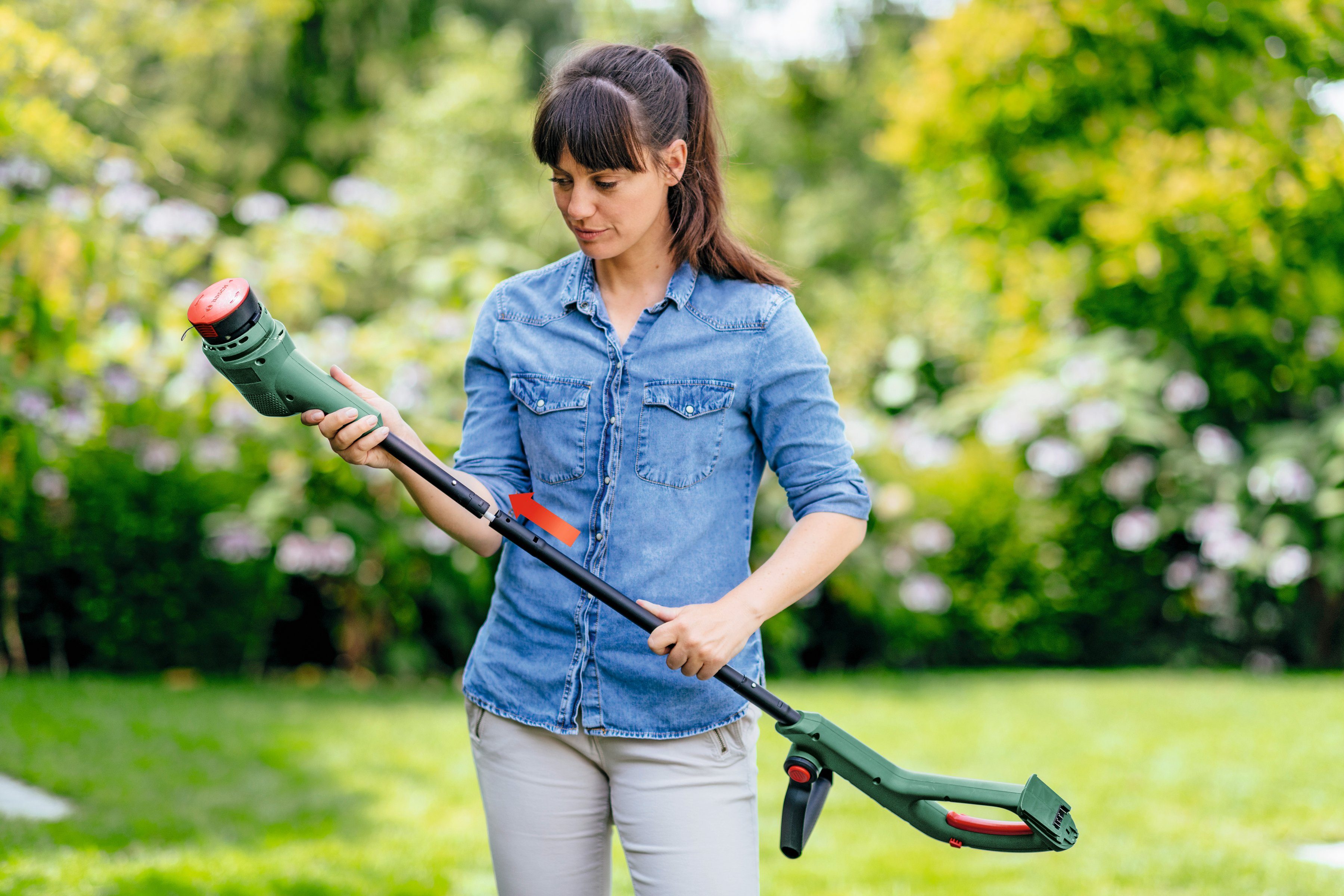 Bosch Home & Garden Elektro-Rasentrimmer EasyGrassCut 23, 280 W, halbautomatischs Schneidesystem – Bild 5 von 5