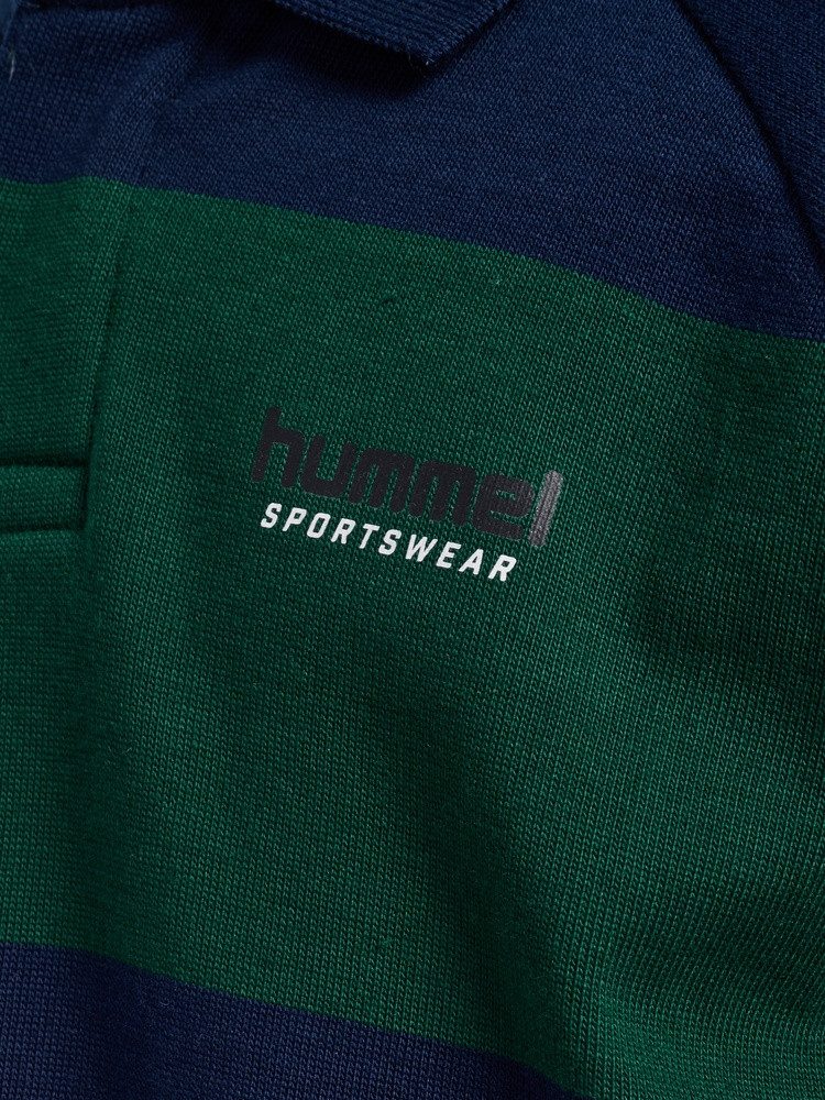hummel Poloshirt Loose Striped Polo Longsleeve