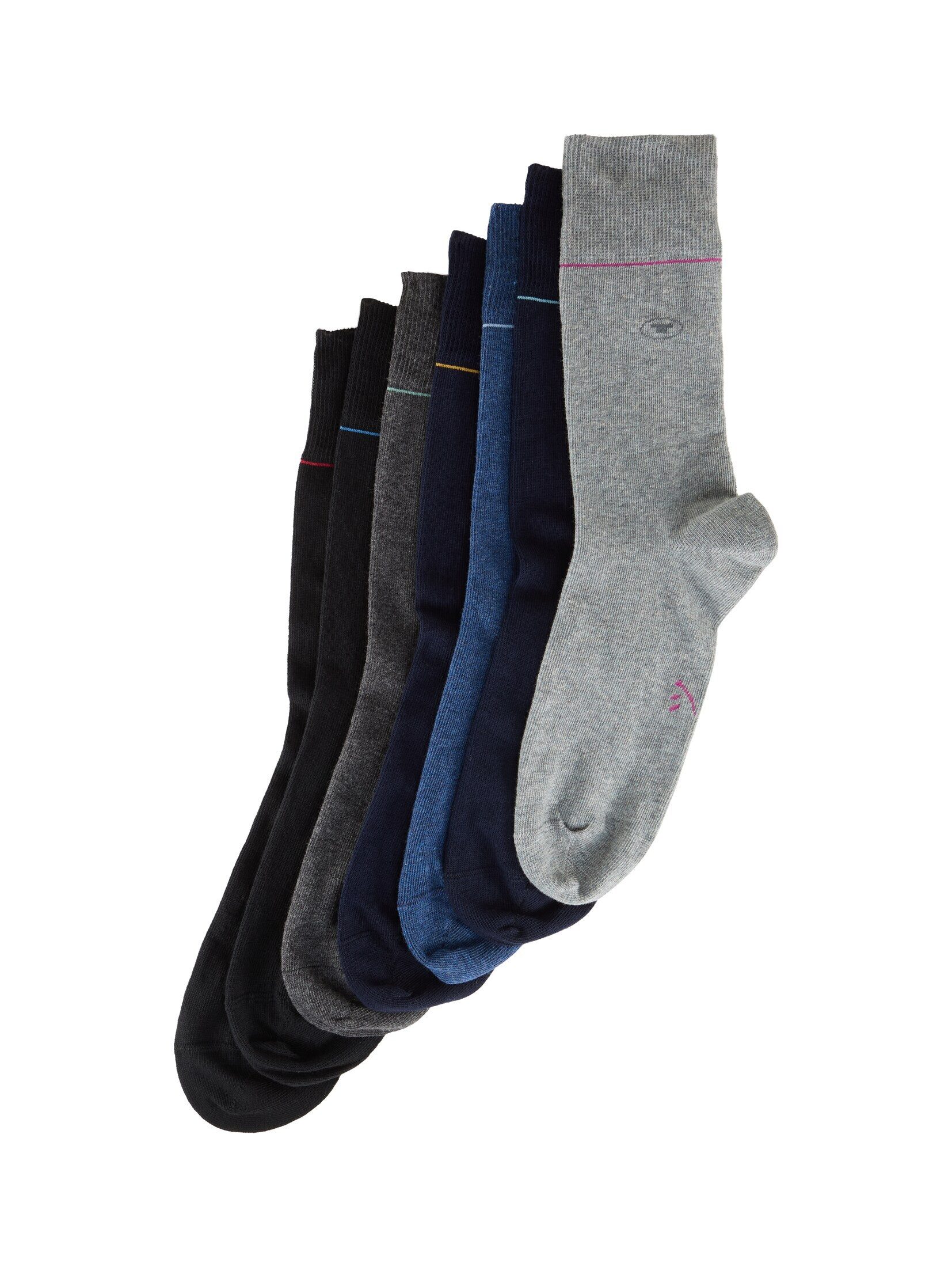 TOM TAILOR Socken Socks (im 7er Pack) Socken in einer 7-Tage-Box