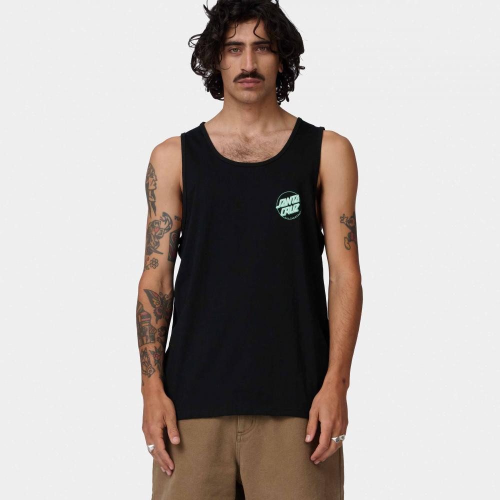 Santa Cruz Tanktop - Ärmelloses Shirt - Baumwoll Tanktop - Skate Tanktop mit Logo Print