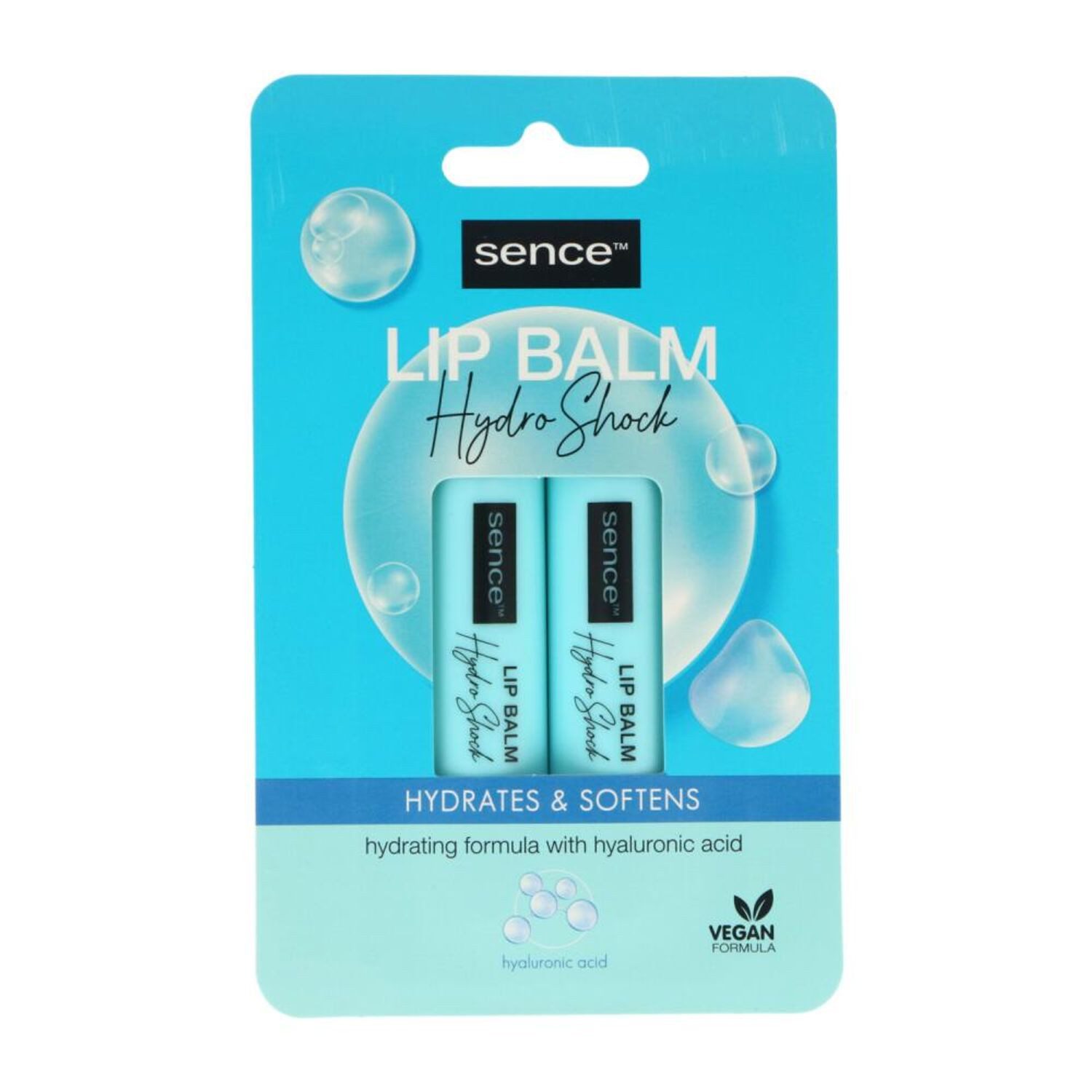 Lippenpflegestift 24x 2er Pack je 4,3g Sence Lippenpflegestift Hydro Shock zarte Lippen