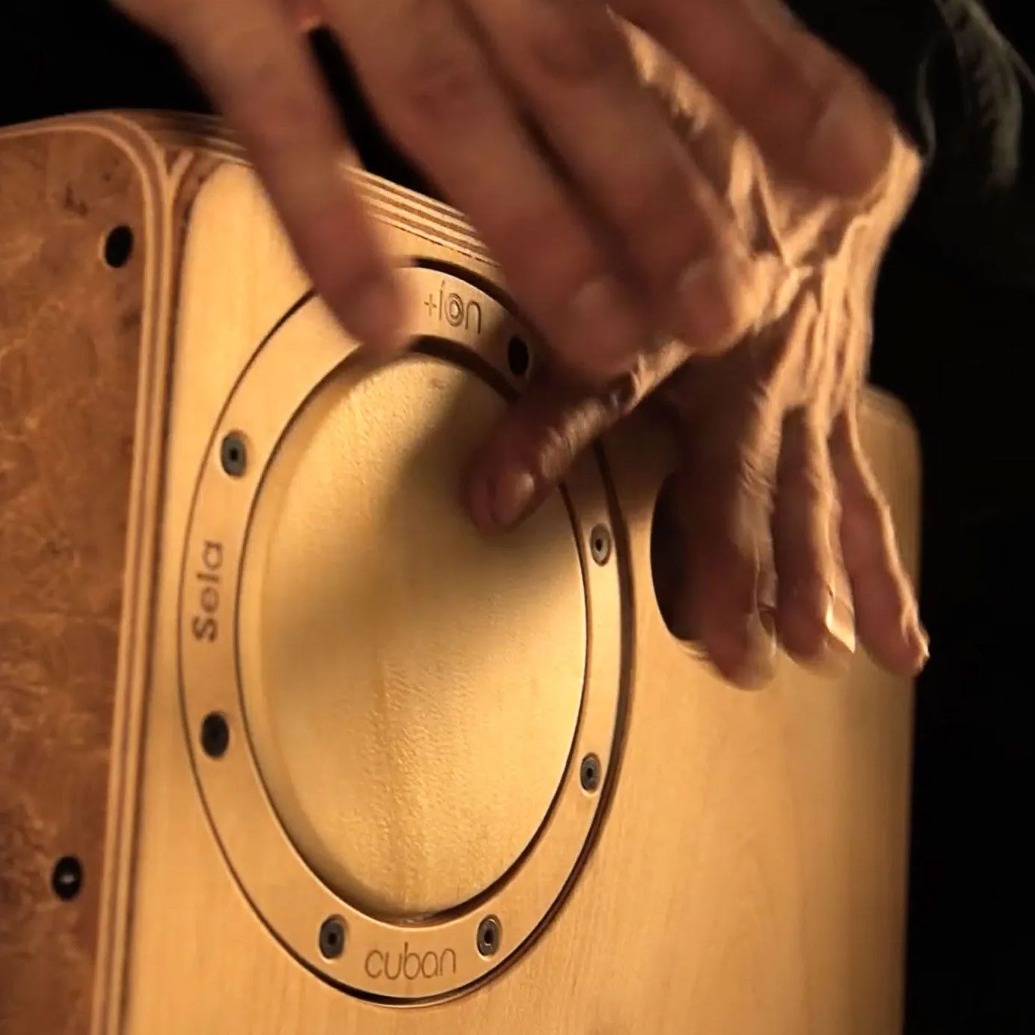 Sela Cajon Sela Schlagfläche SE-ION2 Ion Cuban für Cajon,Schlagfläche für Cajon, Austauschbare Schlagfläche für Cajon