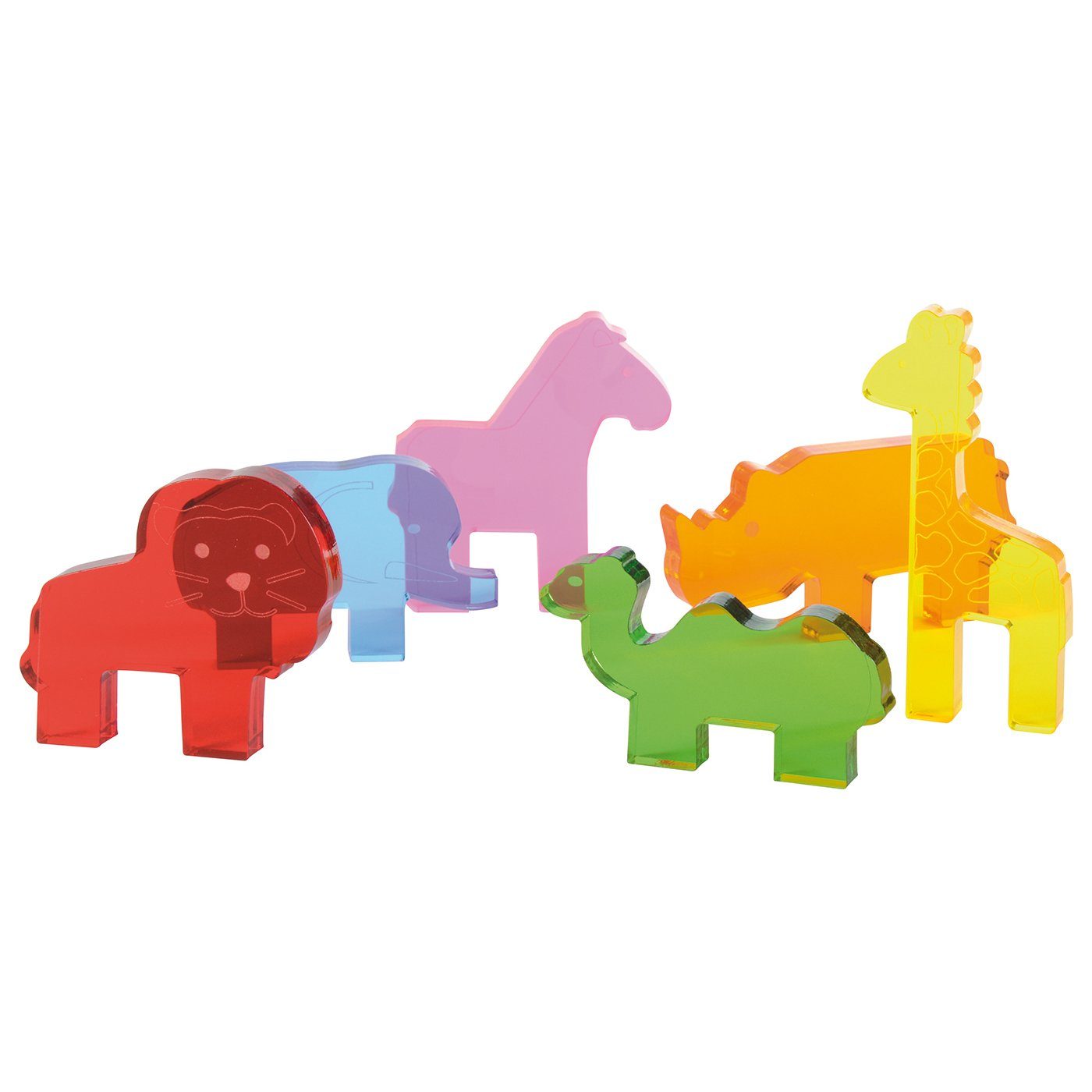 EDUPLAY Lernspielzeug Acryl Wildtiere 6er Set günstig online kaufen