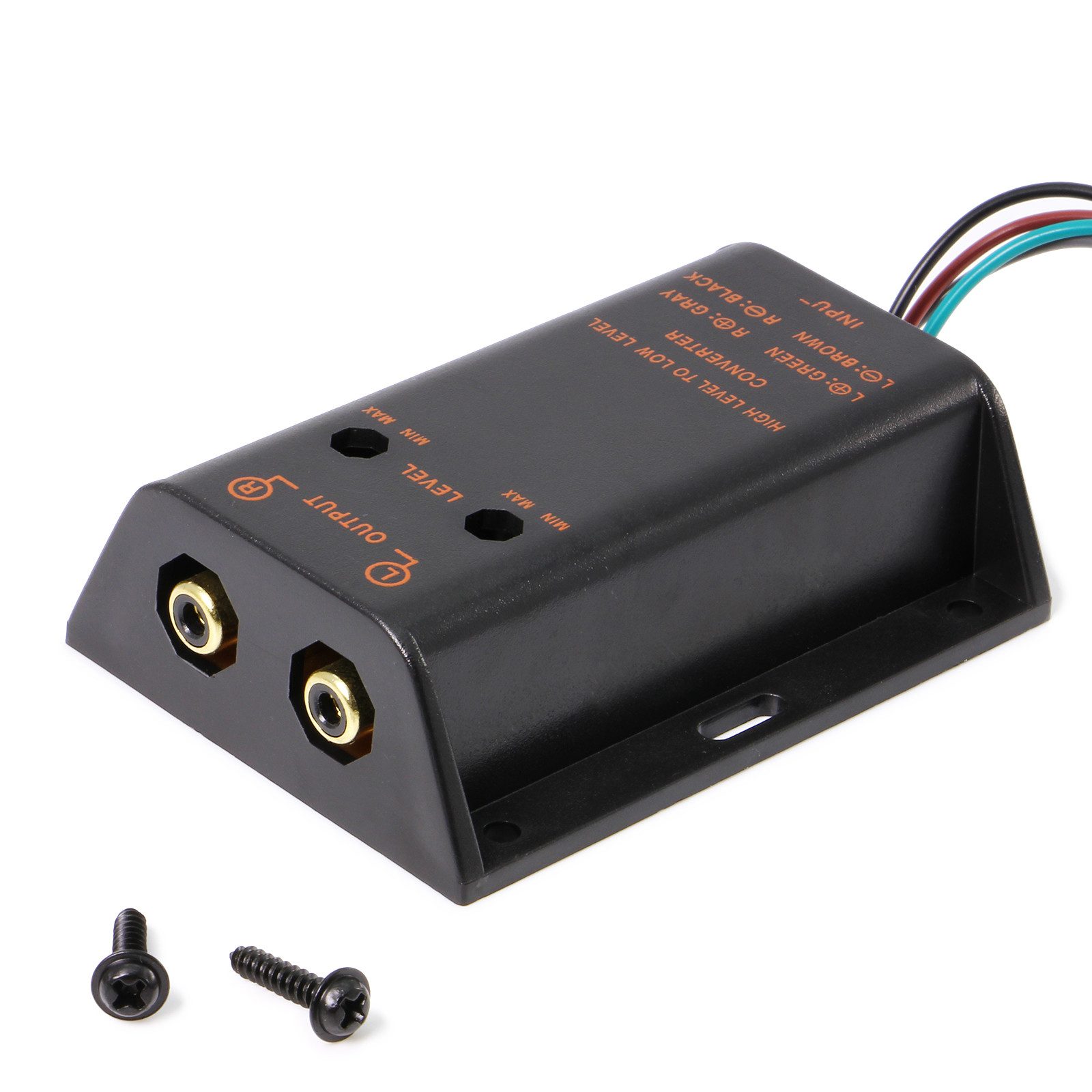 Adapter Universe Verstärker 2 Kanal Chinch Adapter Kabel auf Quadlock Ausgang KFZ-Adapter
