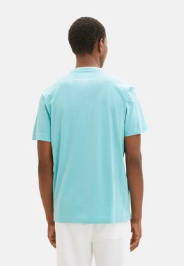 TOM TAILOR Henleyshirt T-Shirt Kurzarmshirt Henley (1-tlg)